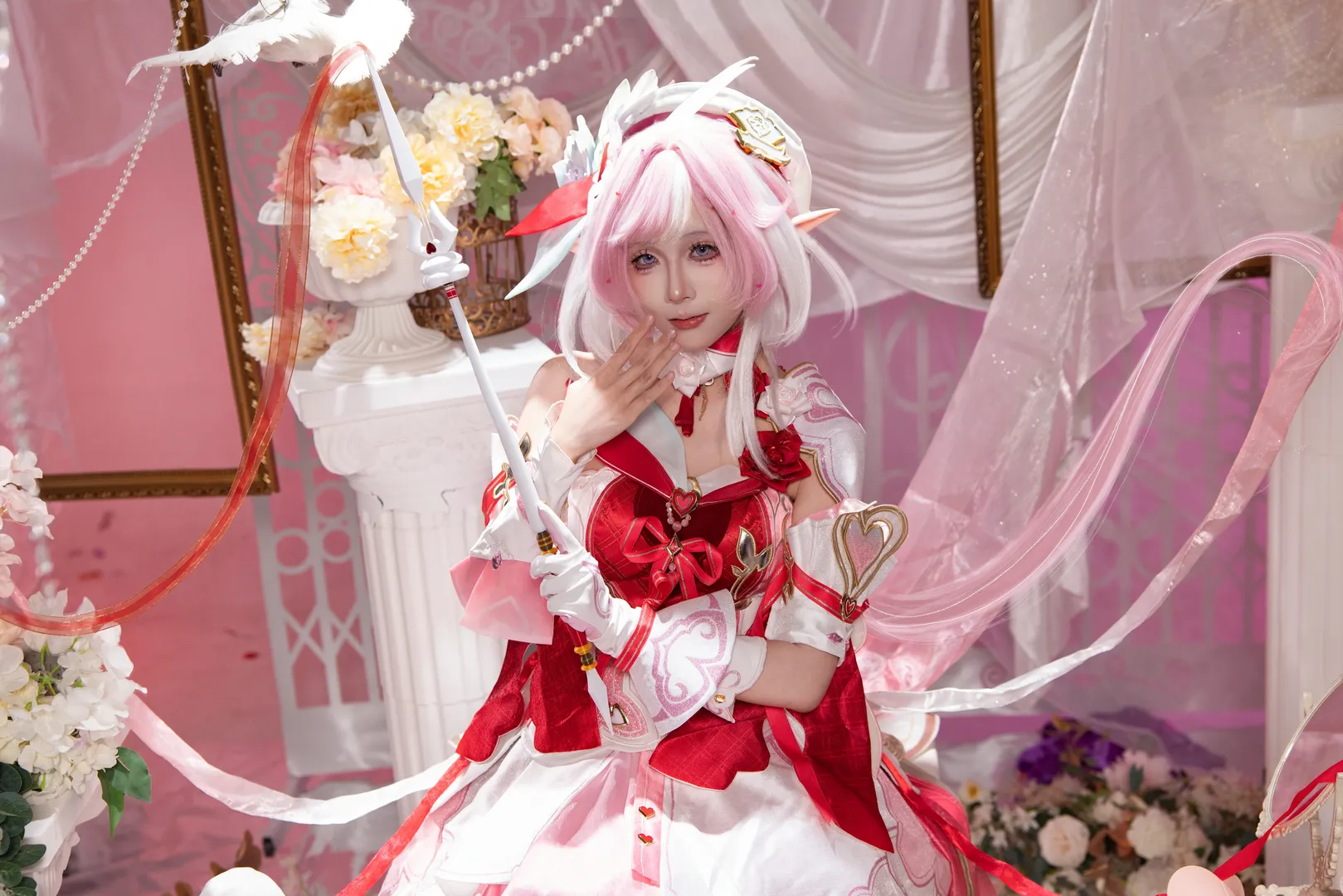 【爱莉希雅cos】崩坏三爱愿妖精的爱神魔法 - 第 4 张