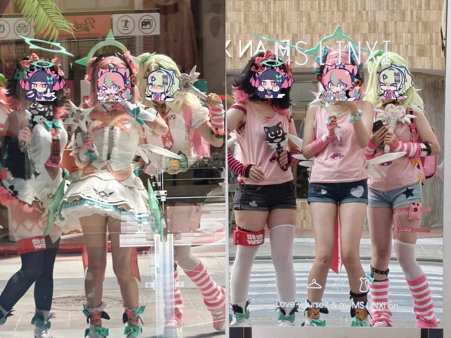 绝区零爱芮cos 妄想天使新皮肤一天两套拍摄记录 - 第 1 张