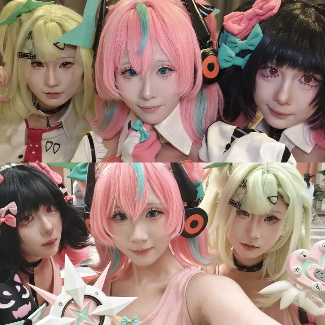 绝区零爱芮cos 妄想天使新皮肤一天两套拍摄记录 - 第 2 张