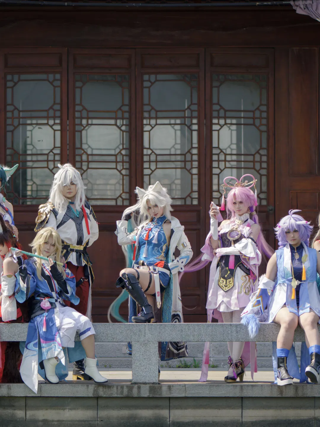 【飞霄cos】崩坏星穹铁道仙舟罗浮中秋群像 - 第 1 张