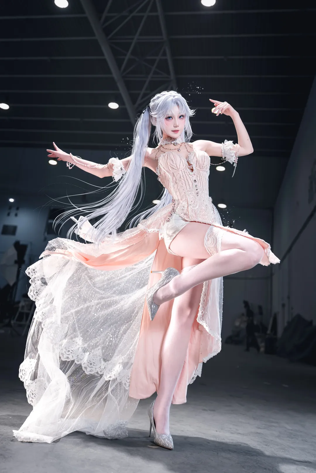 【季莹莹cos】永劫无间谪星系列，这套轻纱裙摆的质感太绝了 - 第 1 张