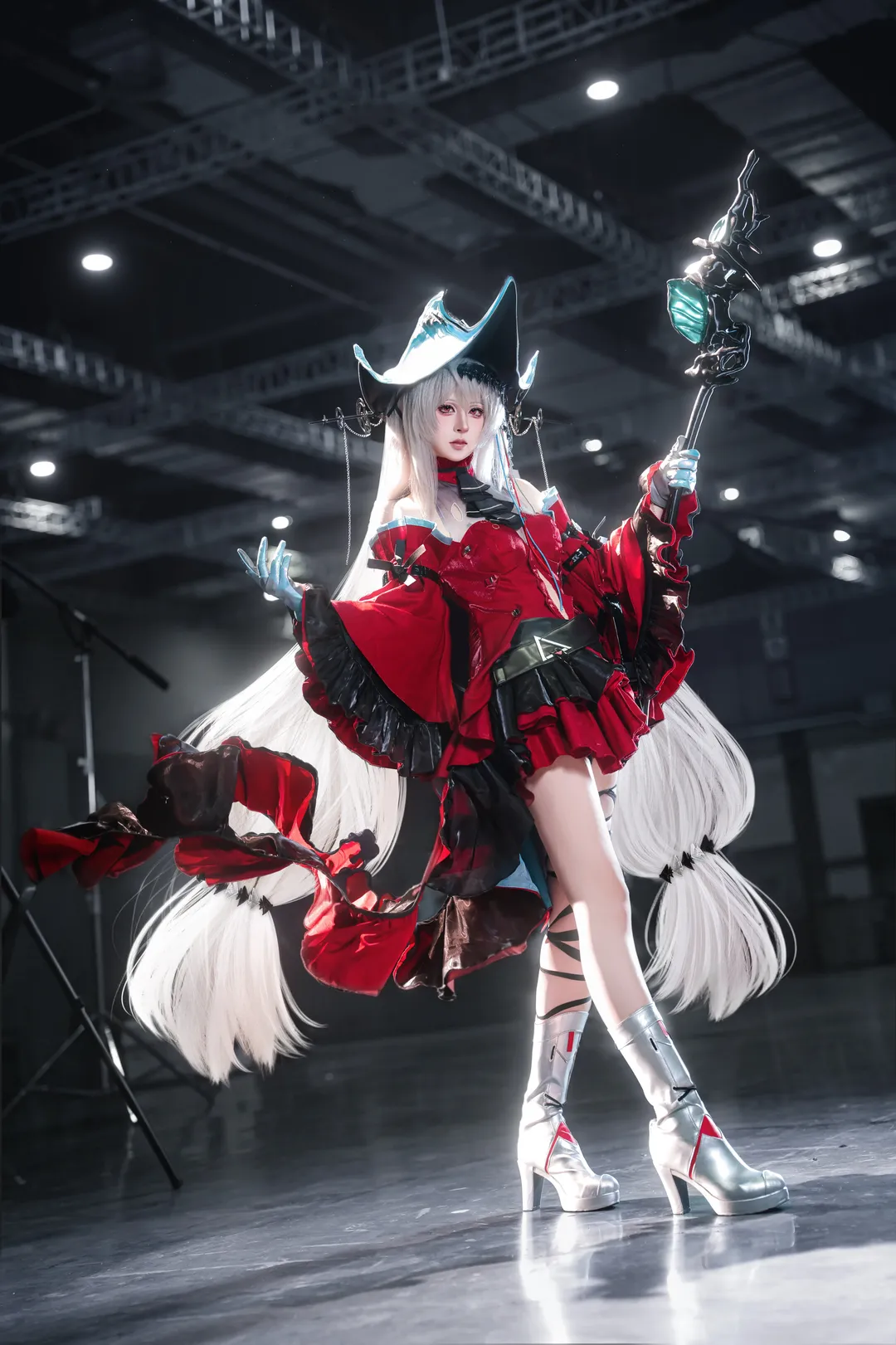 【斯卡蒂cos】明日方舟深海的指引漫展场照 - 第 1 张