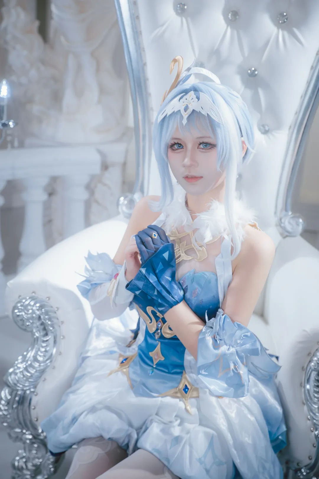 【奧黛塔cos】原神至冬的冰雪幻境 - 第 3 張