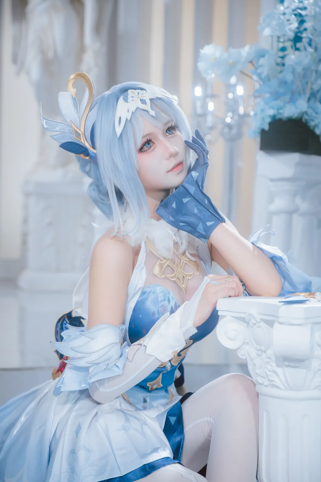 【奧黛塔cos】原神至冬的冰雪幻境 - 第 4 張