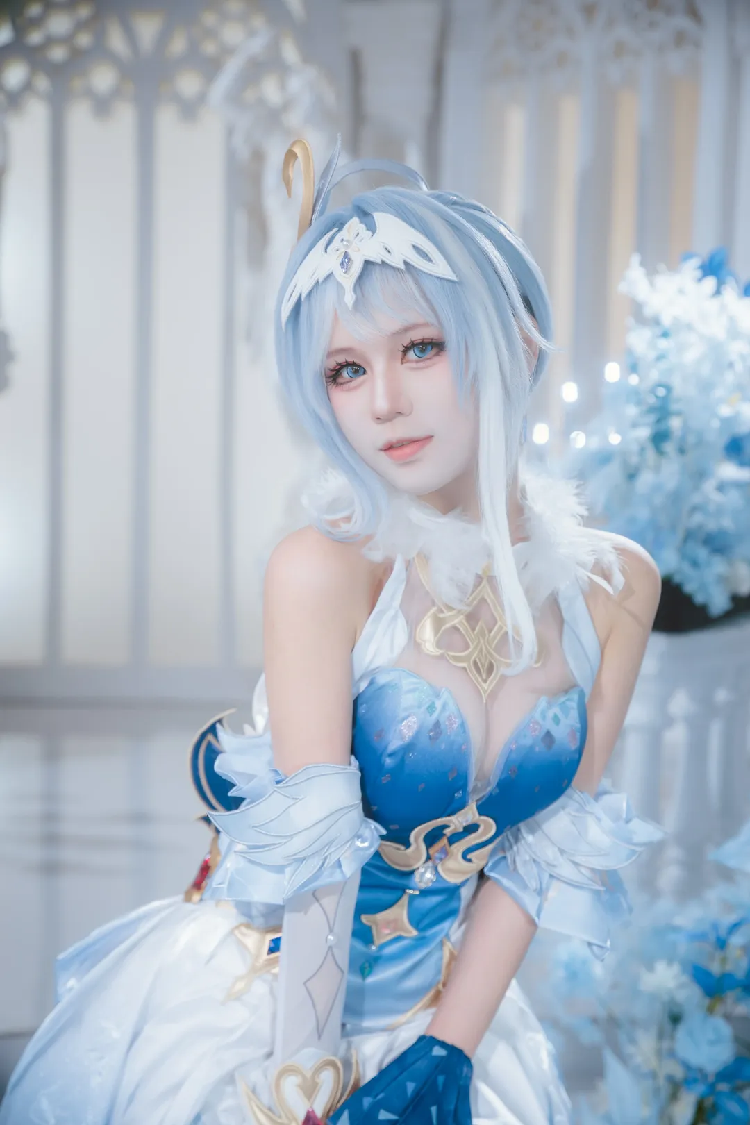 【奧黛塔cos】原神至冬的冰雪幻境 - 第 5 張