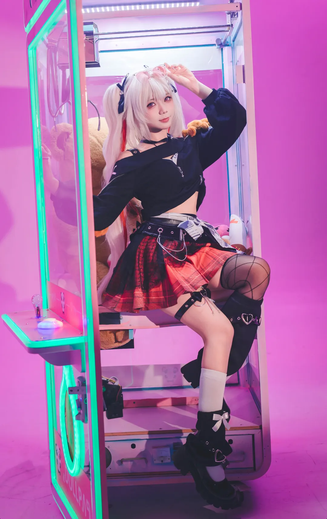 【火花cos】崩坏星穹铁道霓虹娃娃机拍摄记录 - 第 1 张