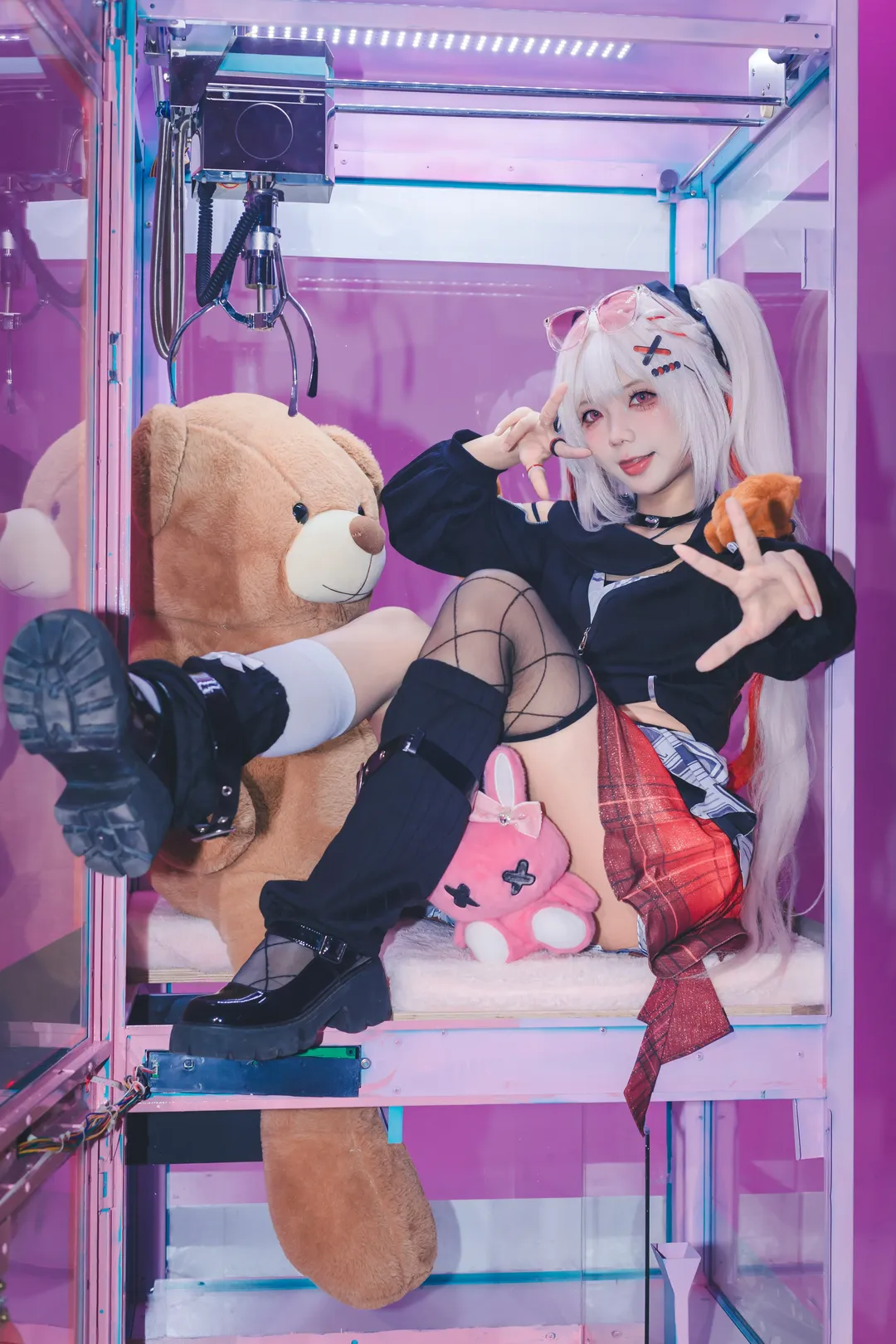 【火花cos】崩坏星穹铁道霓虹娃娃机拍摄记录 - 第 3 张