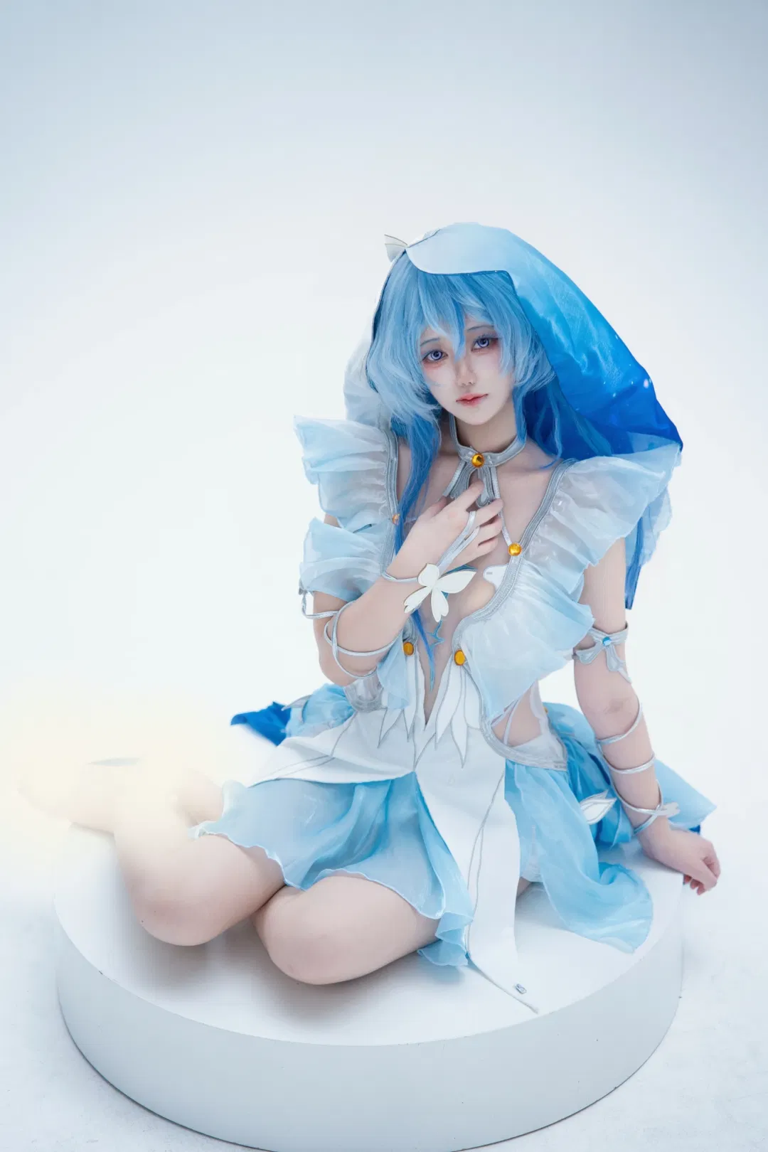 【守岸人cos】冷色调下的清冷感还原与等待 - 第 1 张