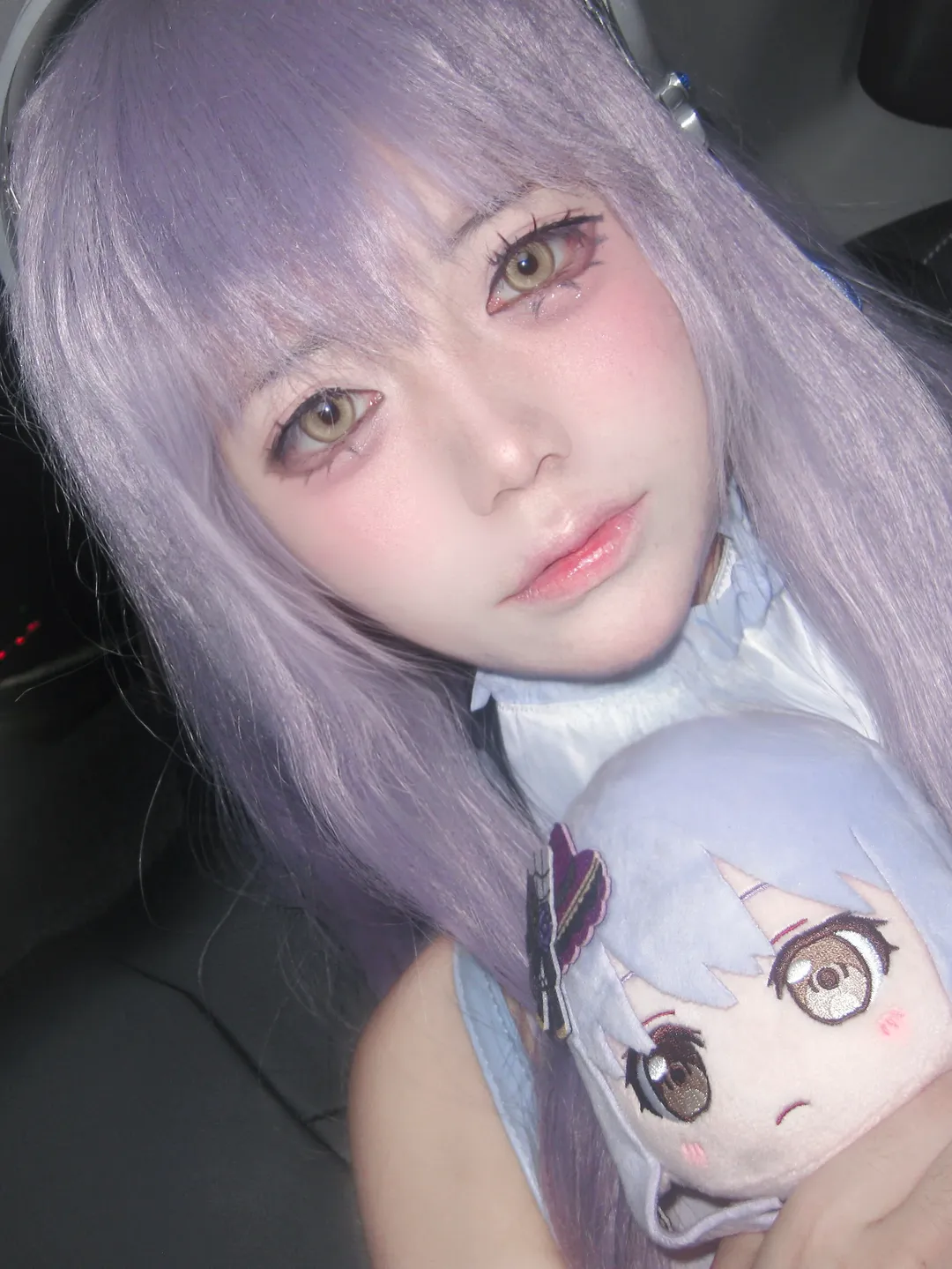 【凑友希那cos】bangdream roselia车内冷调自拍记录 - 第 2 张