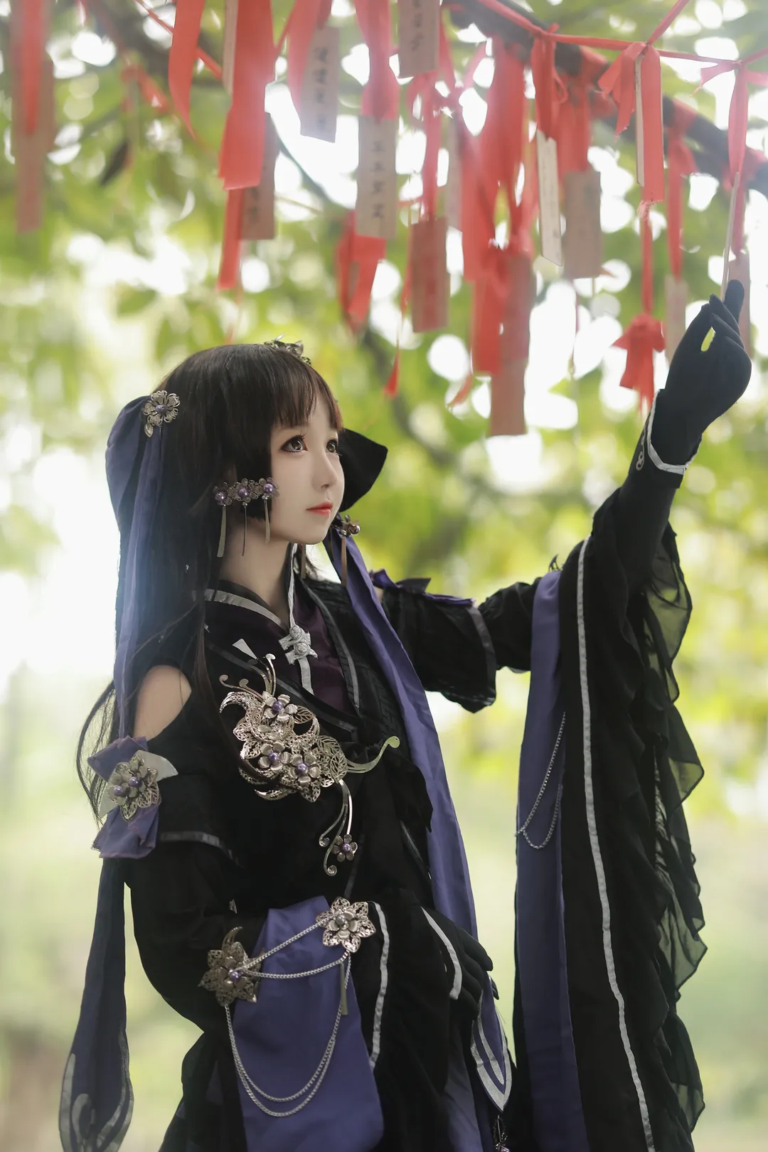 【定国花萝cos】树下的祈福，重回剑网3万花的江湖 - 第 1 张