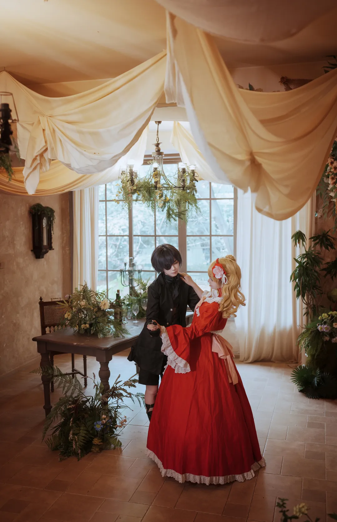 【夏尔伊丽莎白cos】黑执事复古庄园写真 - 第 2 张