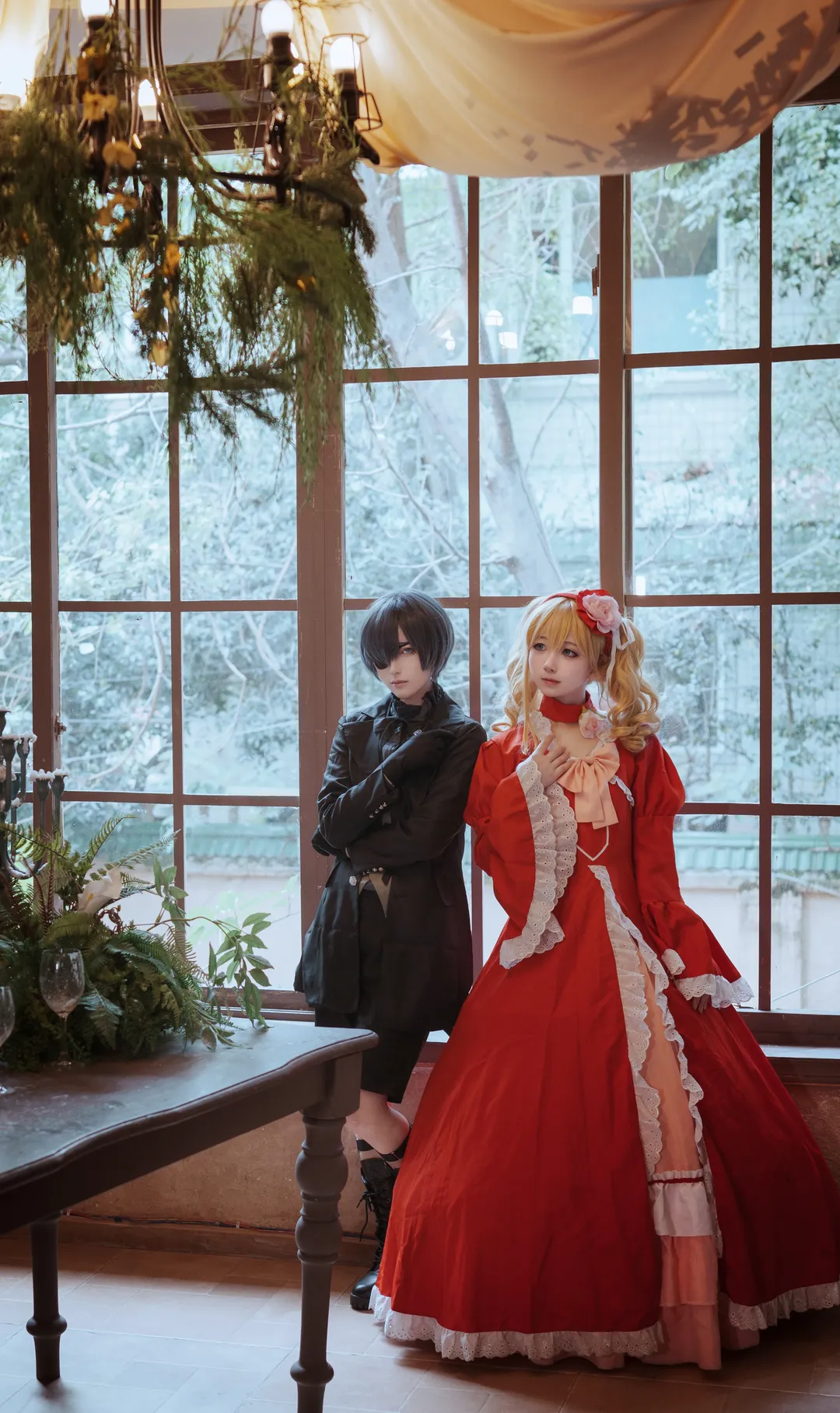 【夏尔伊丽莎白cos】黑执事复古庄园写真 - 第 3 张