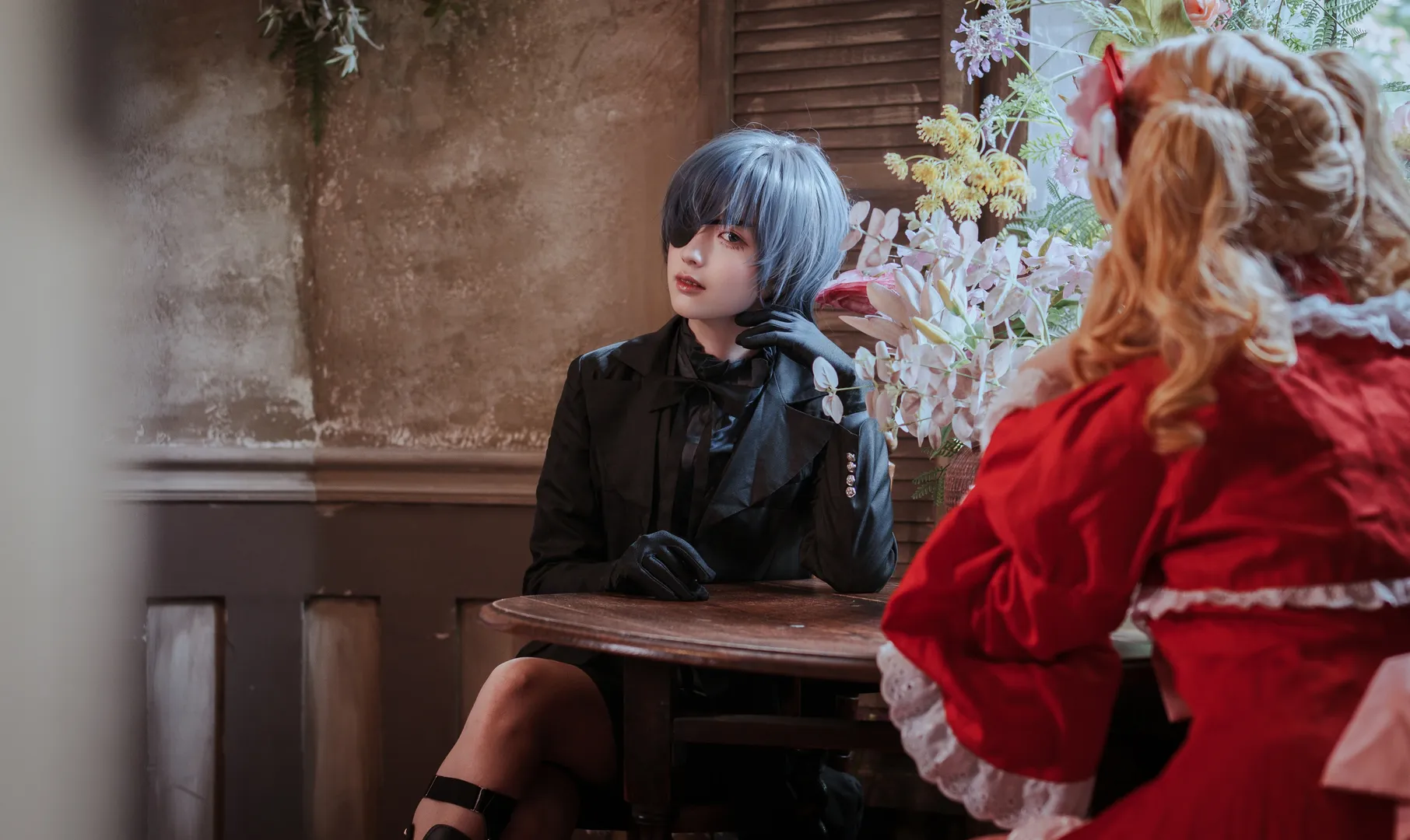 【夏尔伊丽莎白cos】黑执事复古庄园写真 - 第 4 张
