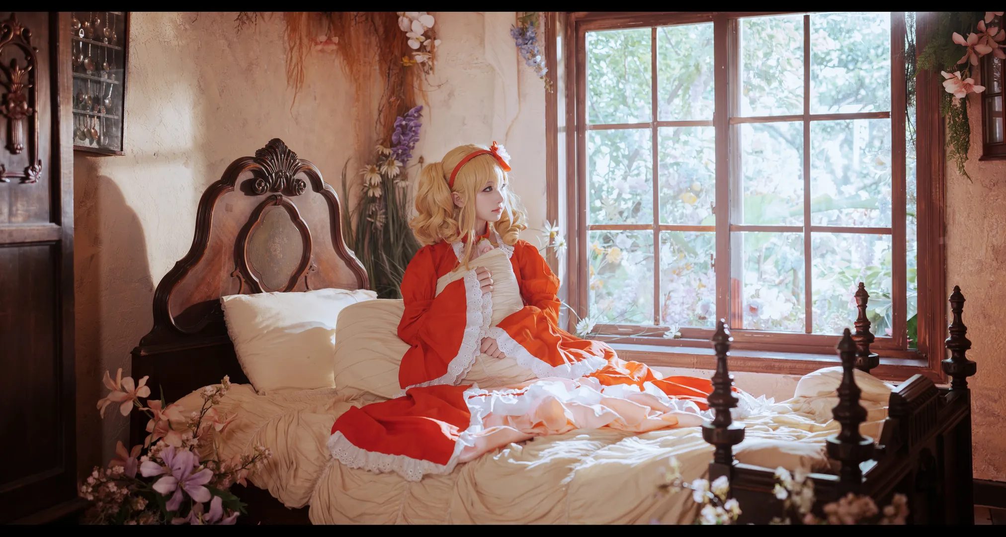 【夏尔伊丽莎白cos】黑执事复古庄园写真 - 第 5 张
