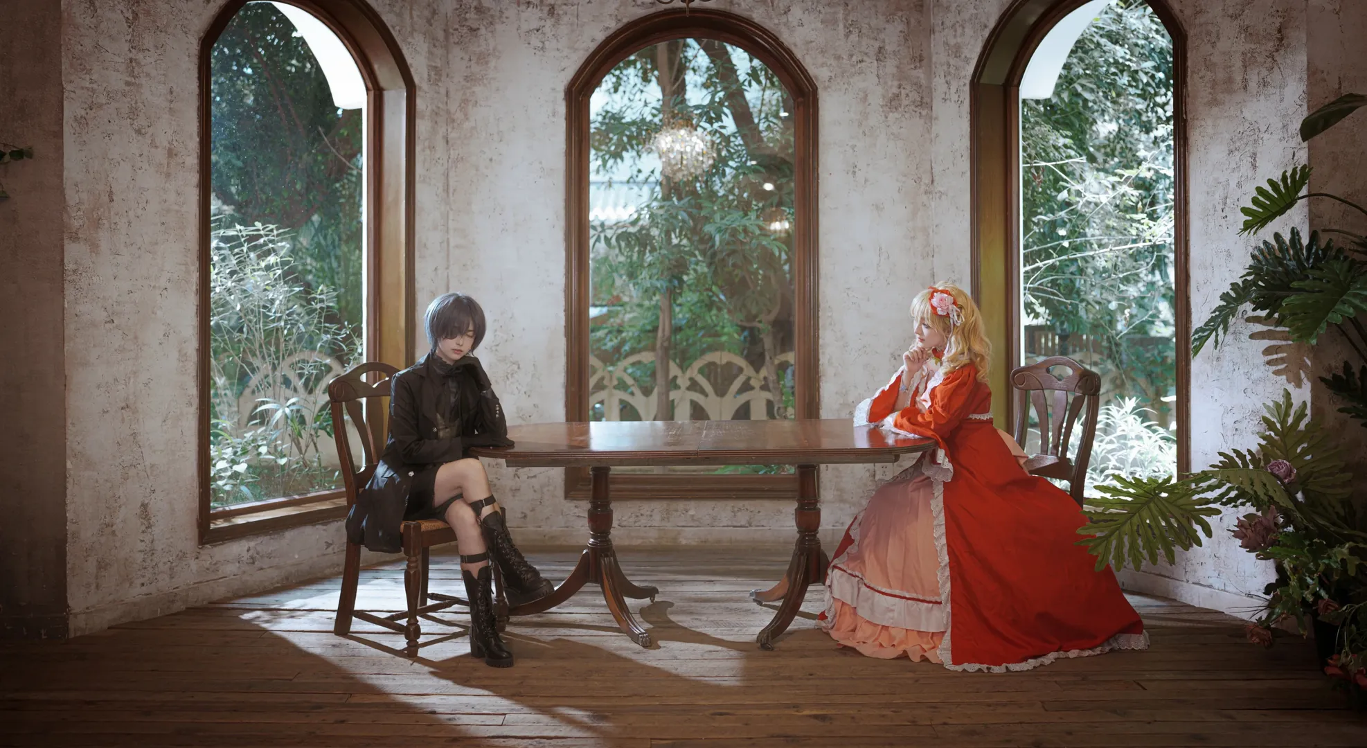 【夏尔伊丽莎白cos】黑执事复古庄园写真 - 第 6 张