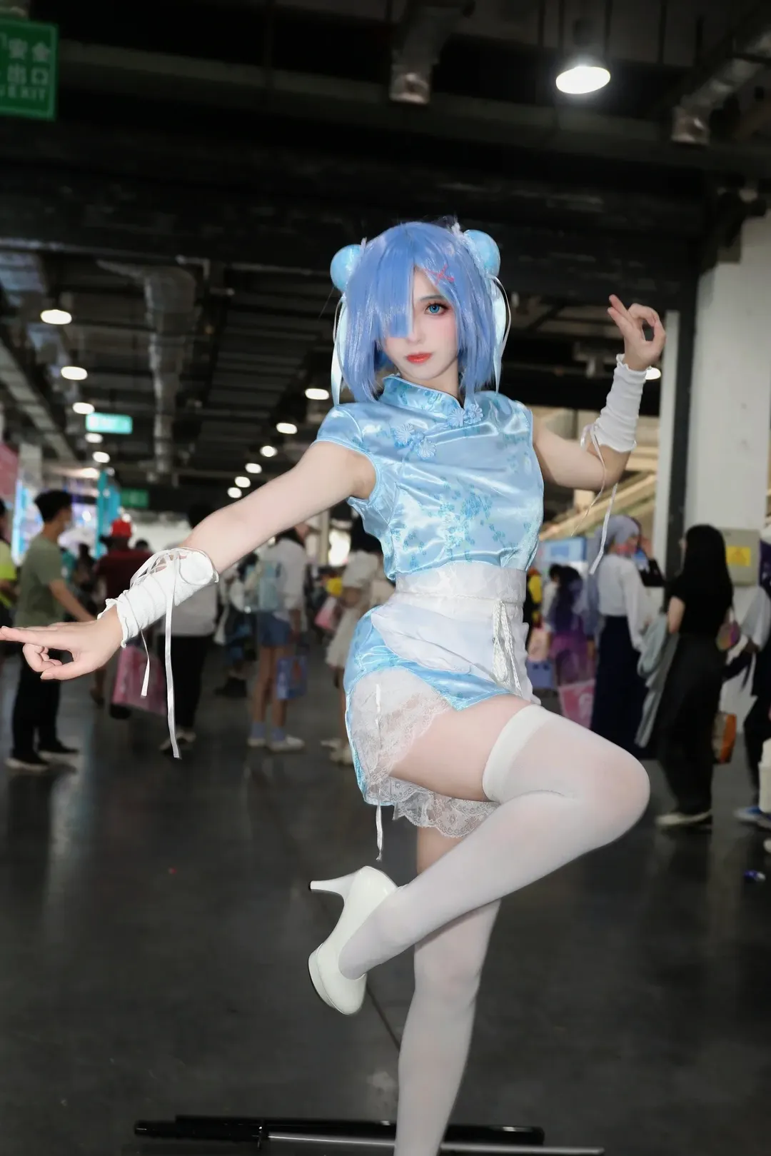 【雷姆cos】从零开始的异世界生活，中华娘私设萌卡漫展返图 - 第 4 张