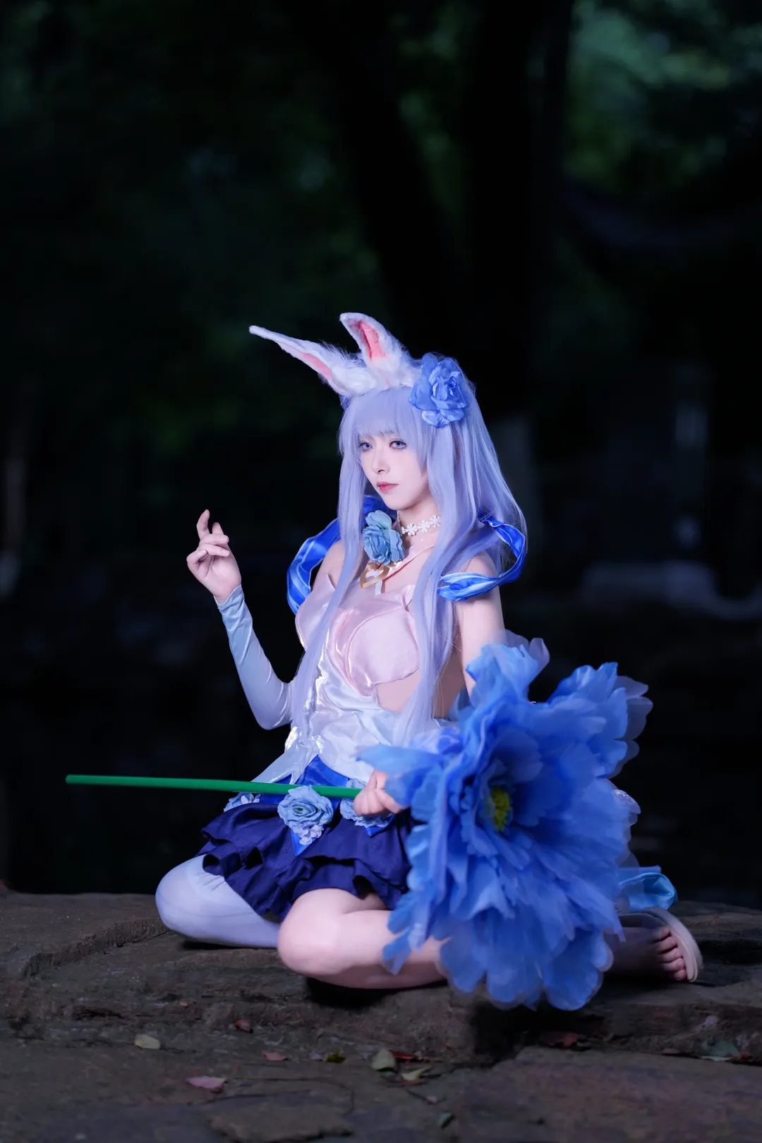 【王者榮耀公孫離cos】落花有意隨流水，流水無心戀落花 - 第 3 張