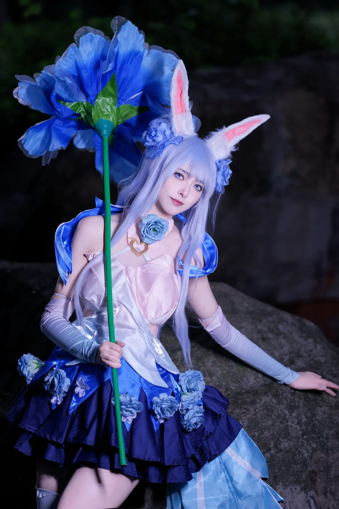 【王者榮耀公孫離cos】落花有意隨流水，流水無心戀落花 - 第 4 張