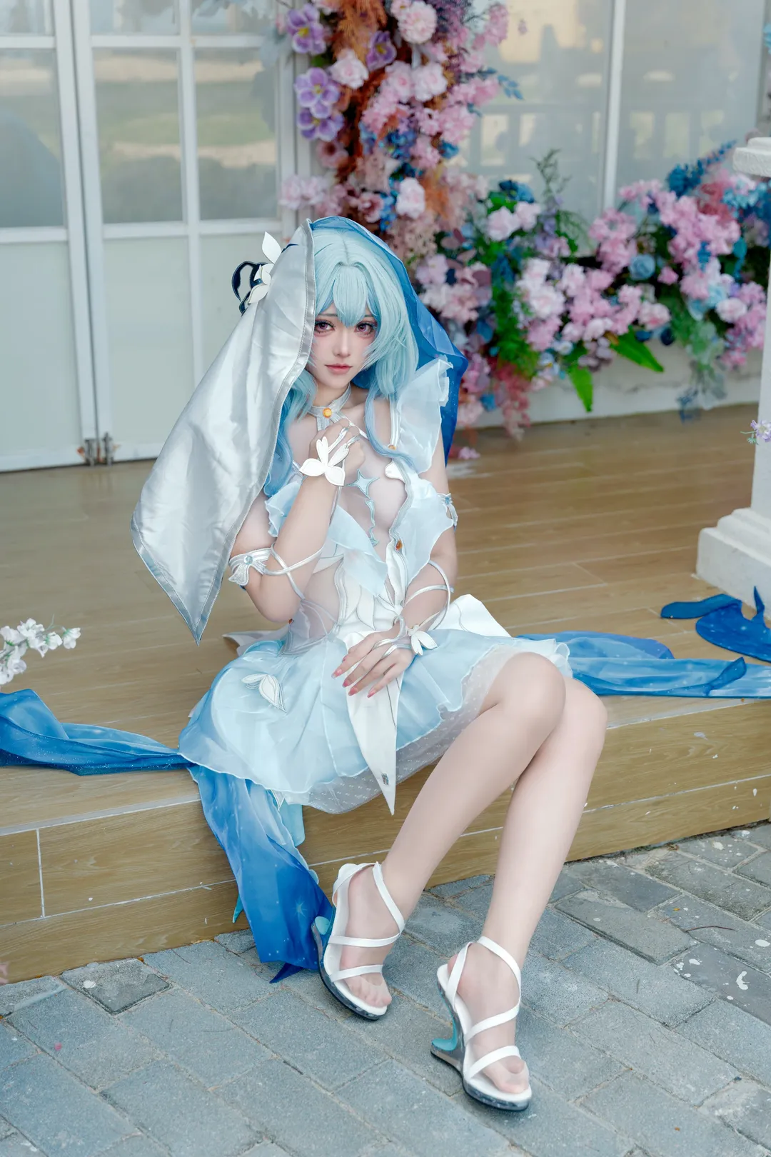 【守岸人cos】鳴潮藍色幻夢氛圍感寫真 - 第 1 張