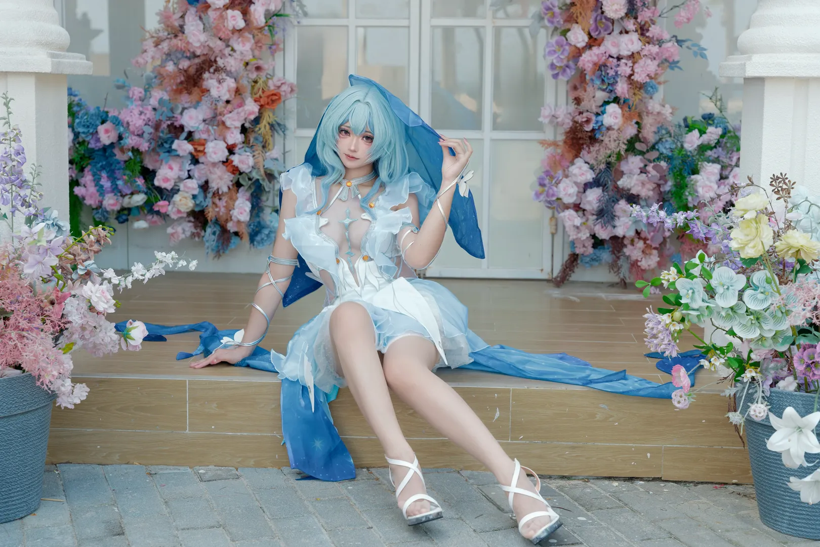 【守岸人cos】鳴潮藍色幻夢氛圍感寫真 - 第 2 張
