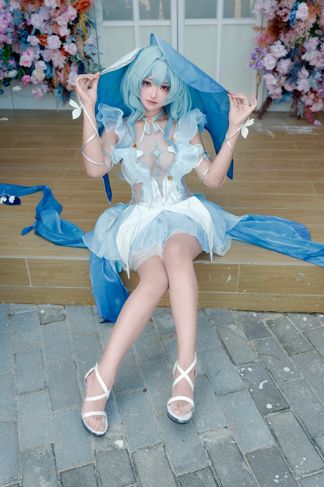 【守岸人cos】鳴潮藍色幻夢氛圍感寫真 - 第 3 張