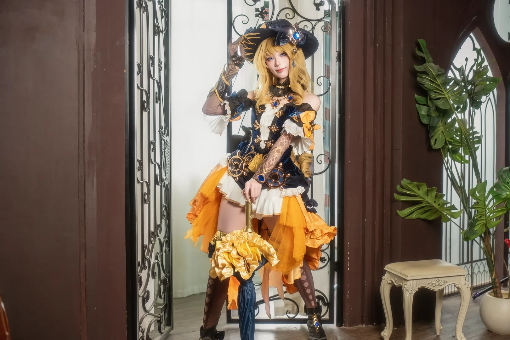 【娜維婭cos】原神大小姐的復古莊園邀約 - 第 13 張