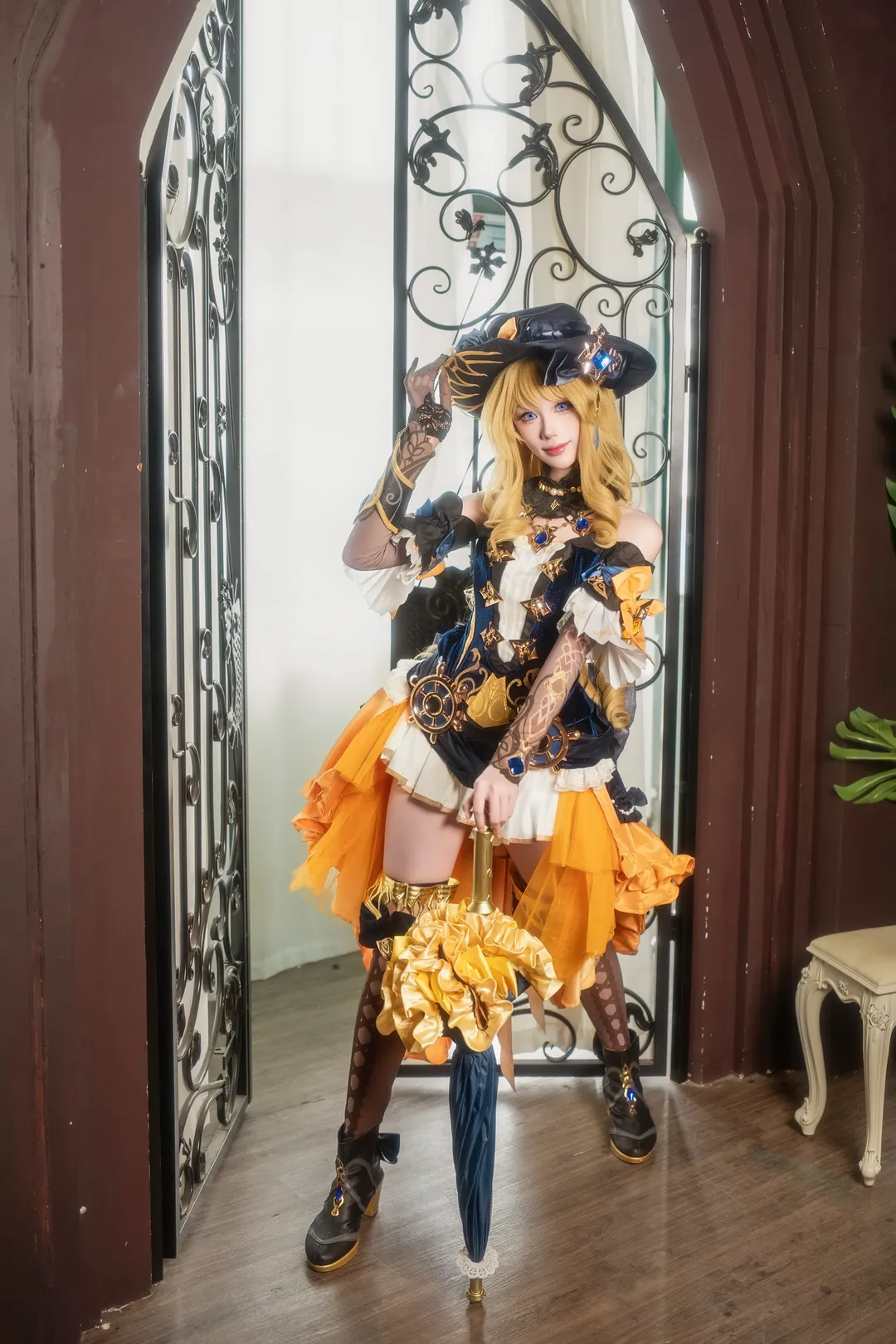 【娜維婭cos】原神大小姐的復古莊園邀約 - 第 3 張