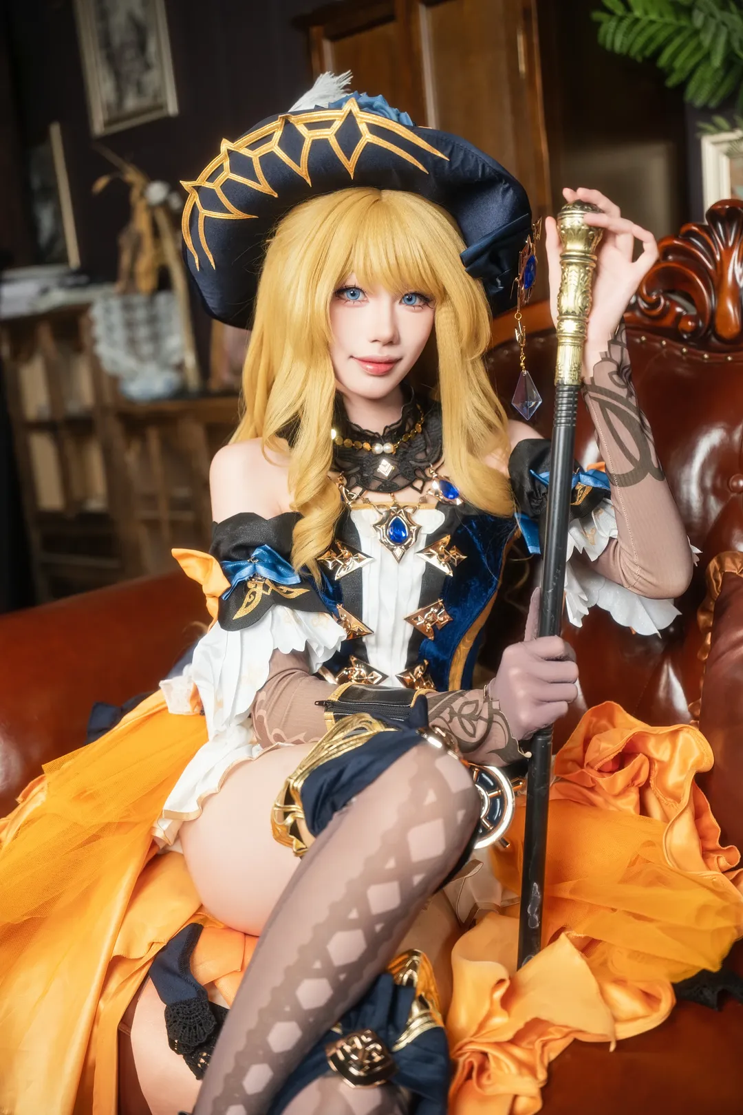 【娜維婭cos】原神大小姐的復古莊園邀約 - 第 5 張