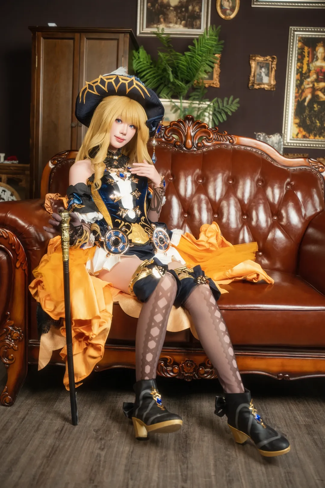 【娜維婭cos】原神大小姐的復古莊園邀約 - 第 7 張