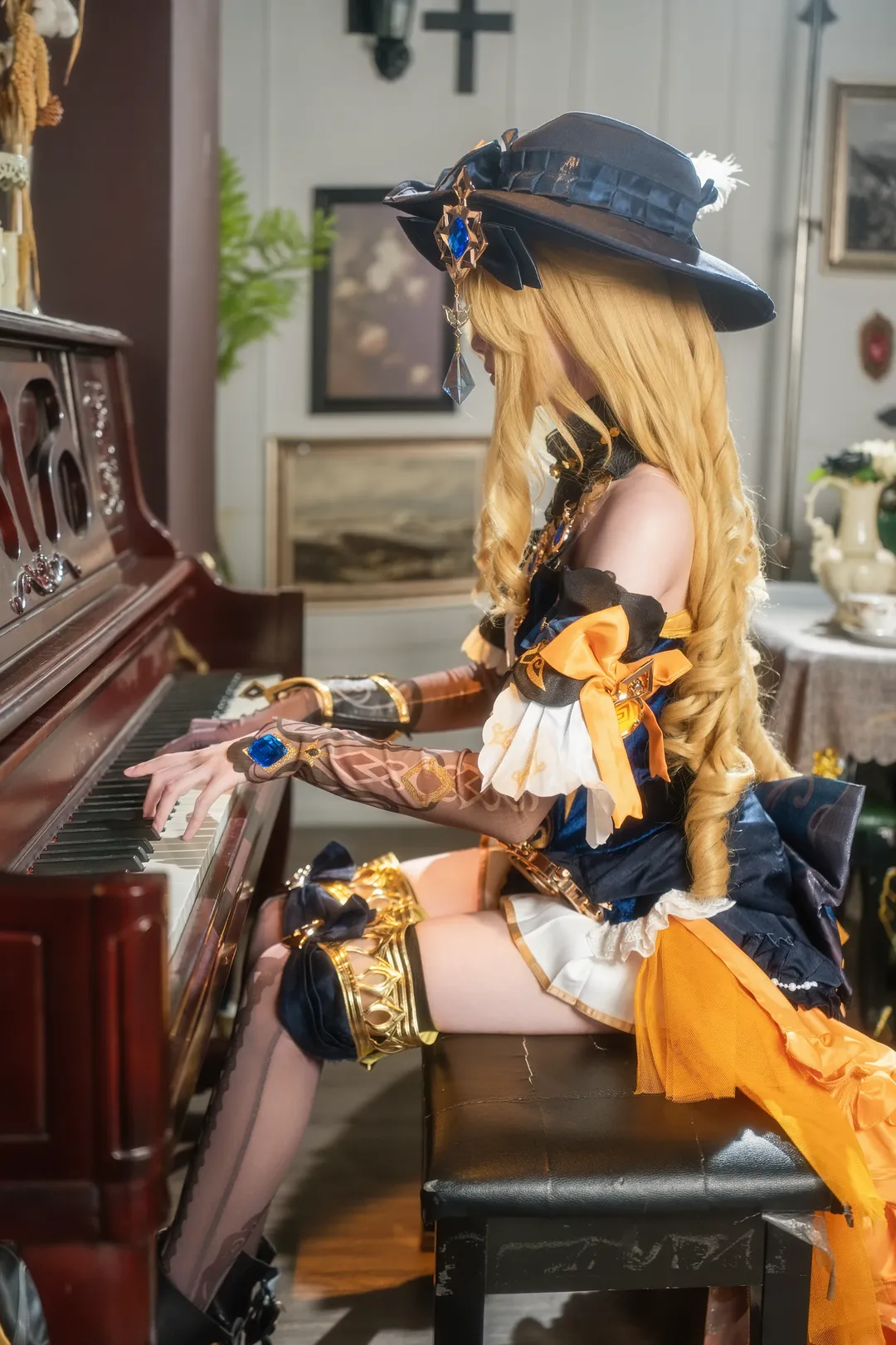 【娜維婭cos】原神大小姐的復古莊園邀約 - 第 9 張