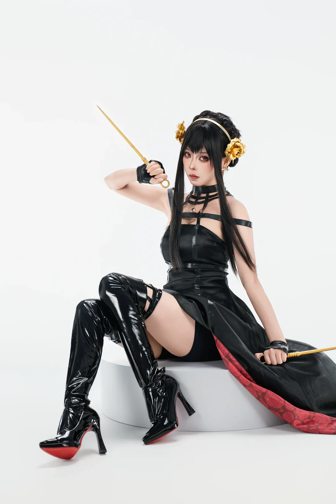 【約爾cos】白棚下的暗黑風，皮衣與雙棍的碰撞 - 第 8 張