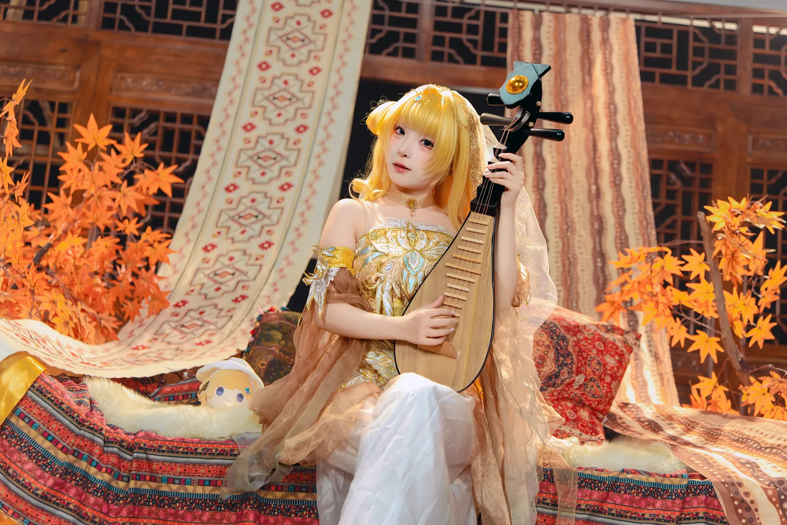 【菲比cos】鸣朝敦煌风私设，异域风情绝美演绎 - 第 10 张