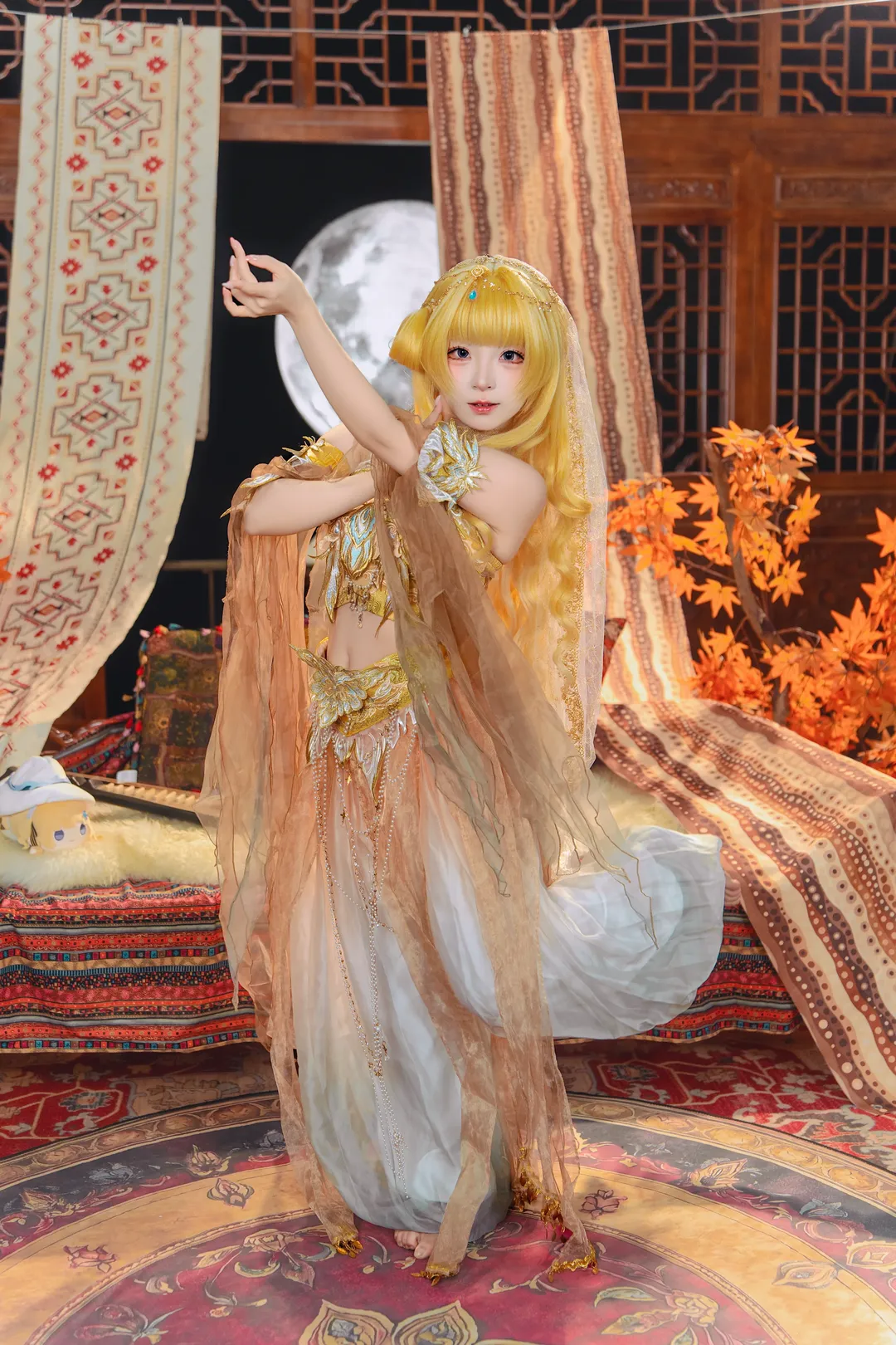 【菲比cos】鸣朝敦煌风私设，异域风情绝美演绎 - 第 7 张