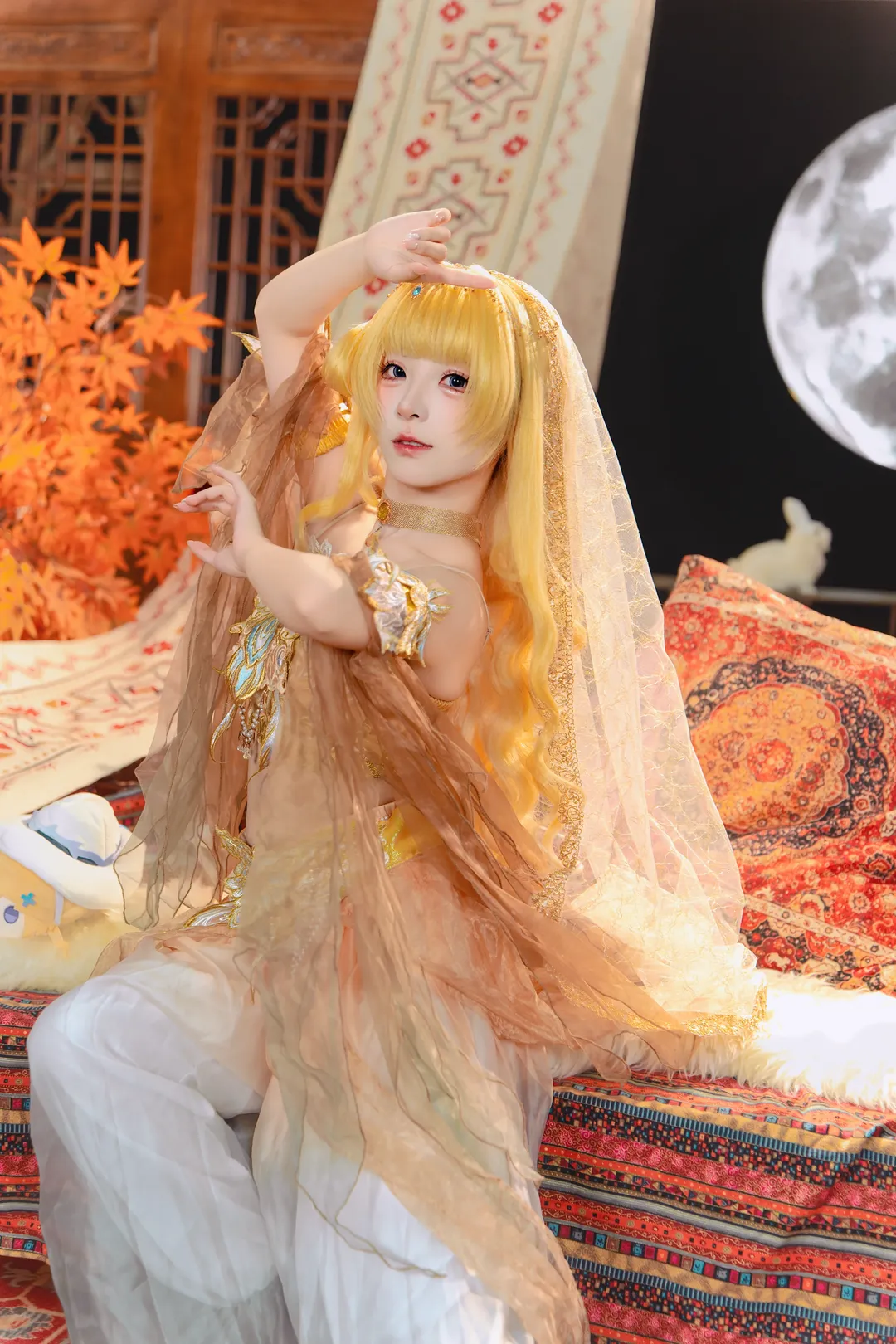 【菲比cos】鸣朝敦煌风私设，异域风情绝美演绎 - 第 8 张