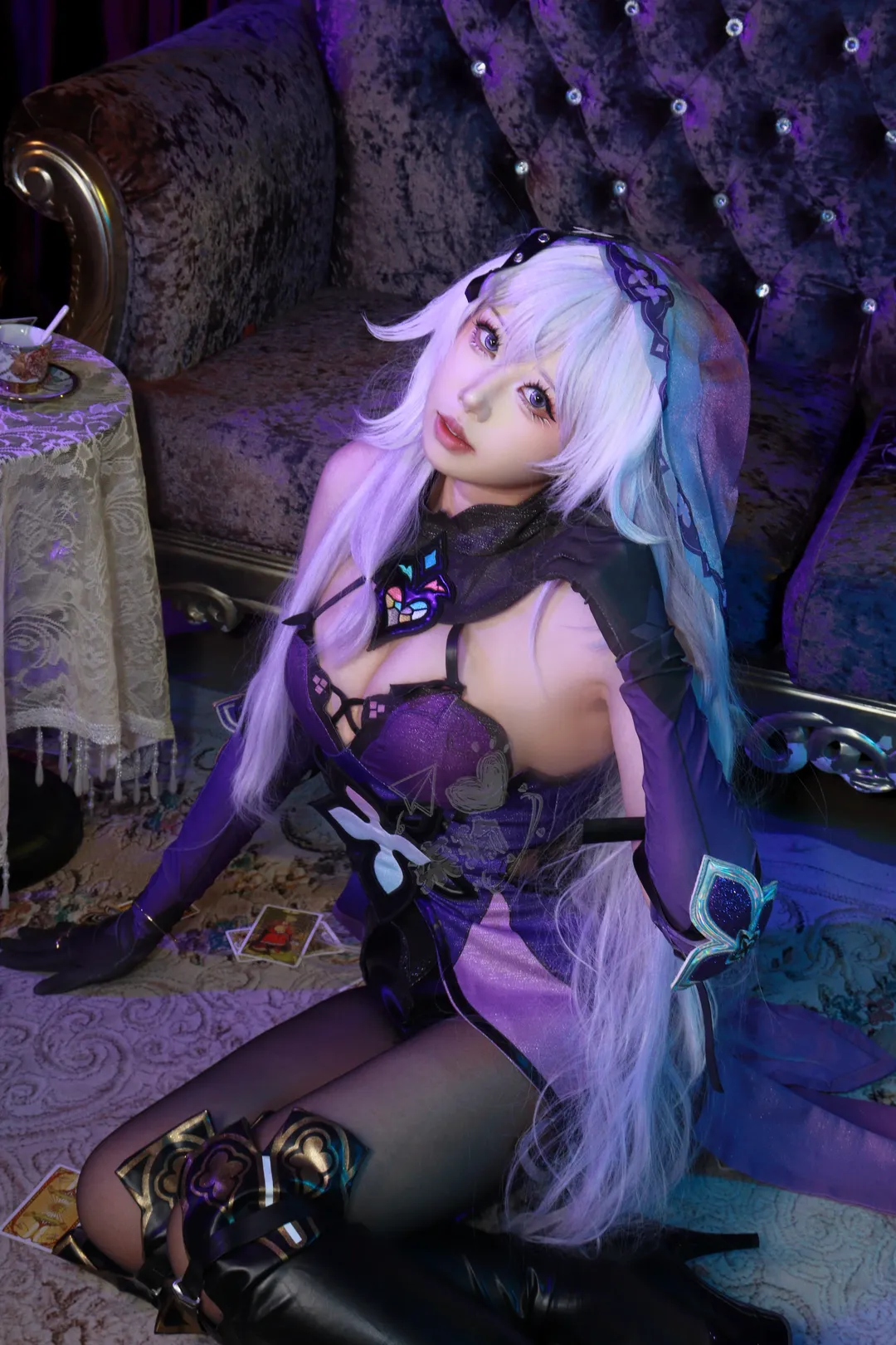 【黑天鹅cos】崩坏星穹铁道的暗夜魅影 - 第 1 张