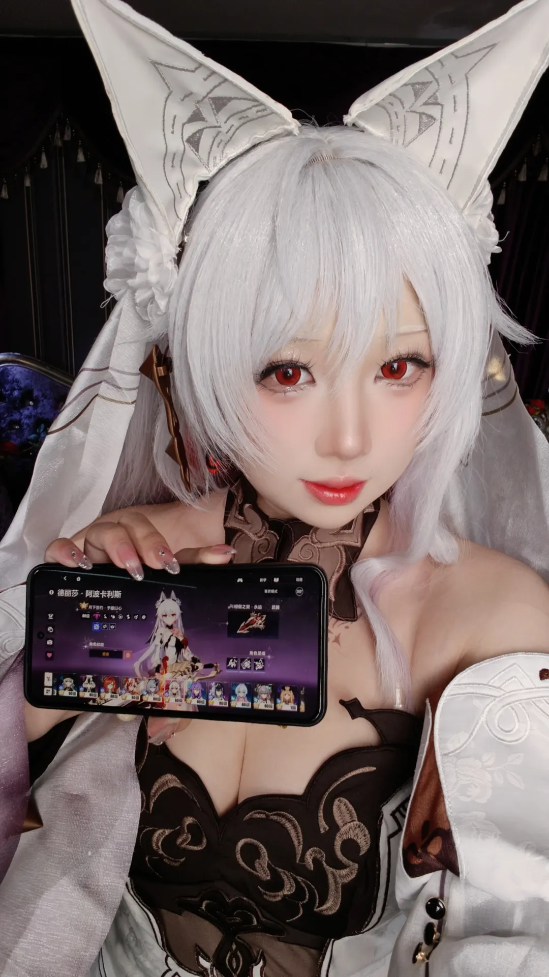 【月下誓约cos】崩坏3十周年，分享大月下花嫁的拍摄心得 - 第 1 张