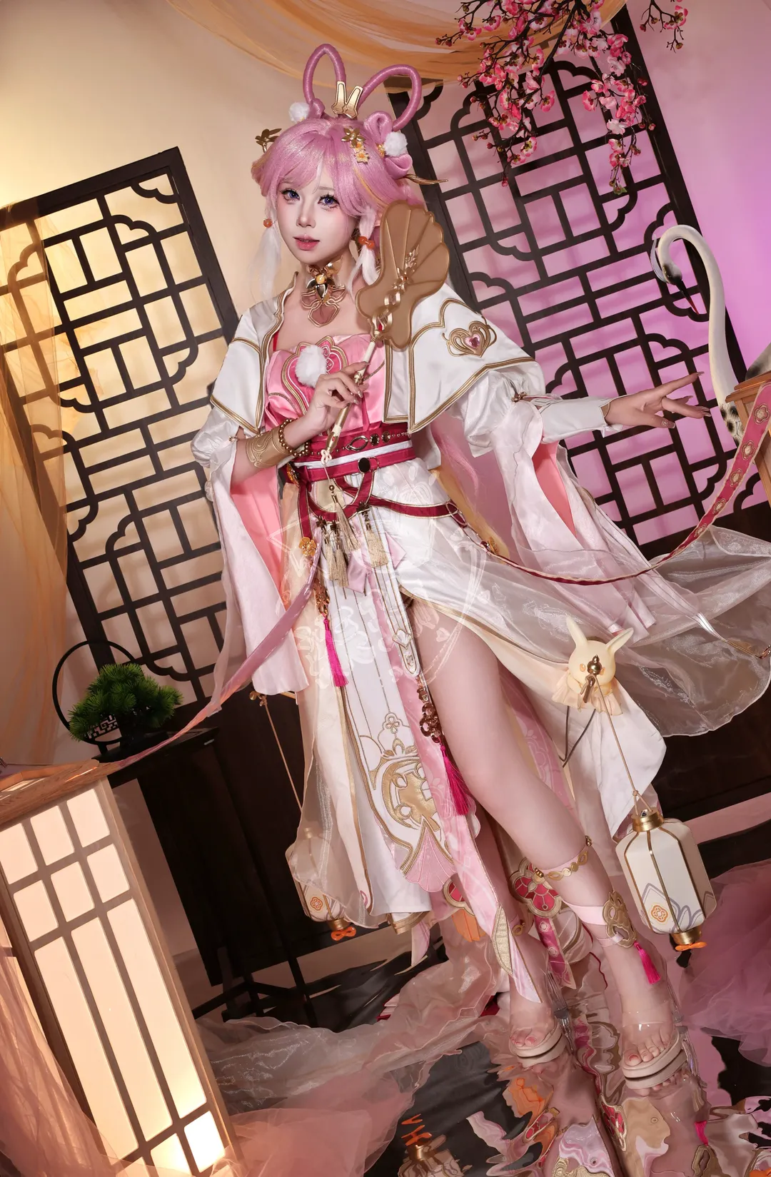 【爱莉希雅cos】崩坏3霁月婵娟造型的拍摄记录 - 第 1 张
