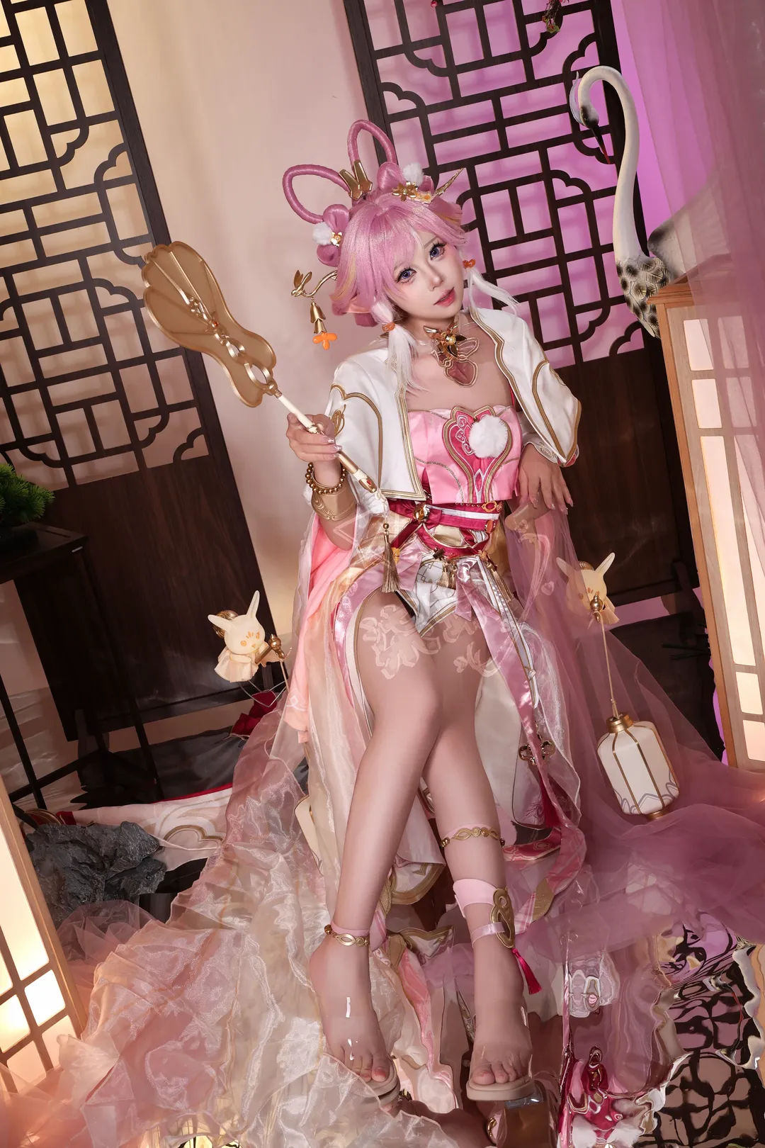 【爱莉希雅cos】崩坏3霁月婵娟造型的拍摄记录 - 第 2 张