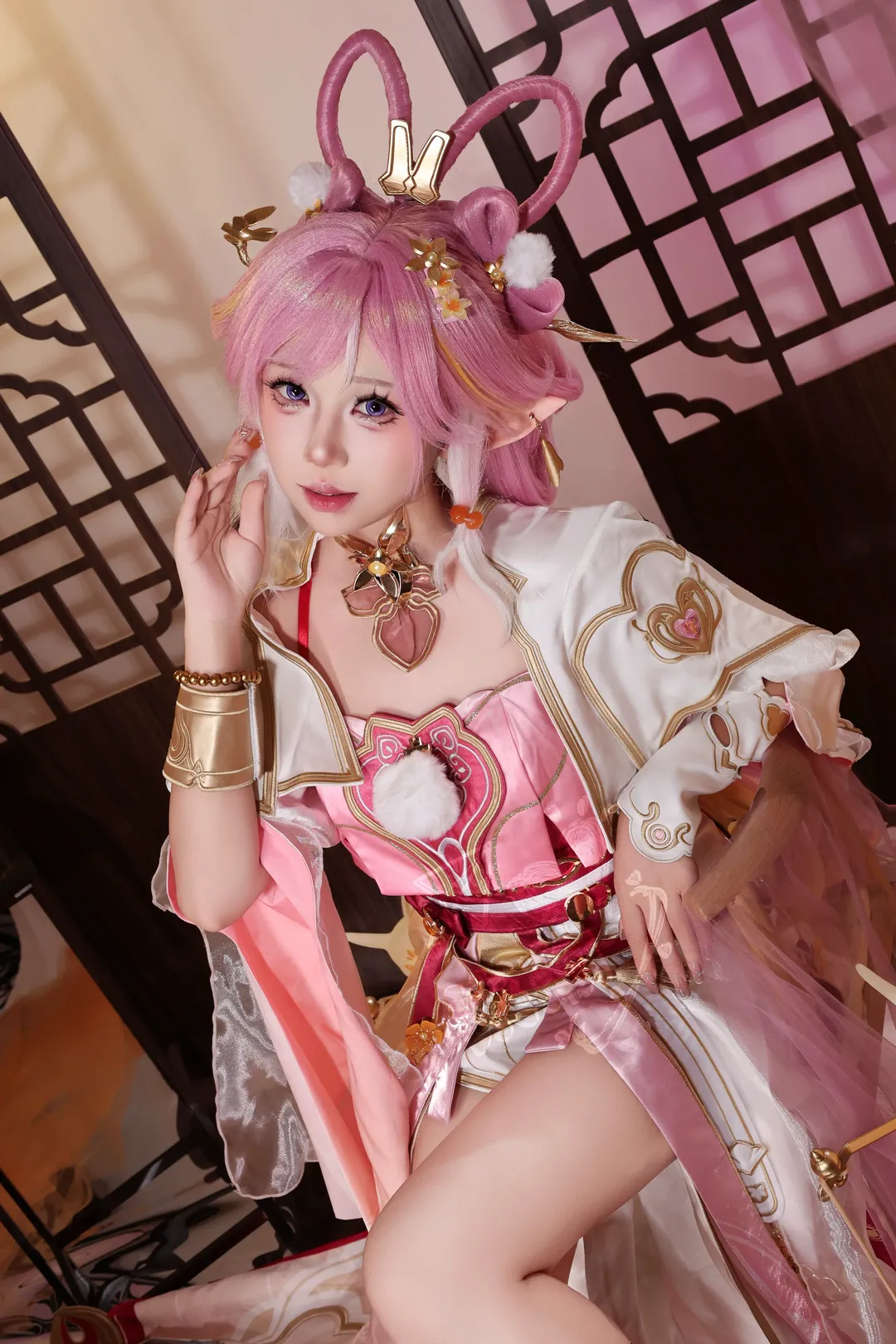 【爱莉希雅cos】崩坏3霁月婵娟造型的拍摄记录 - 第 3 张