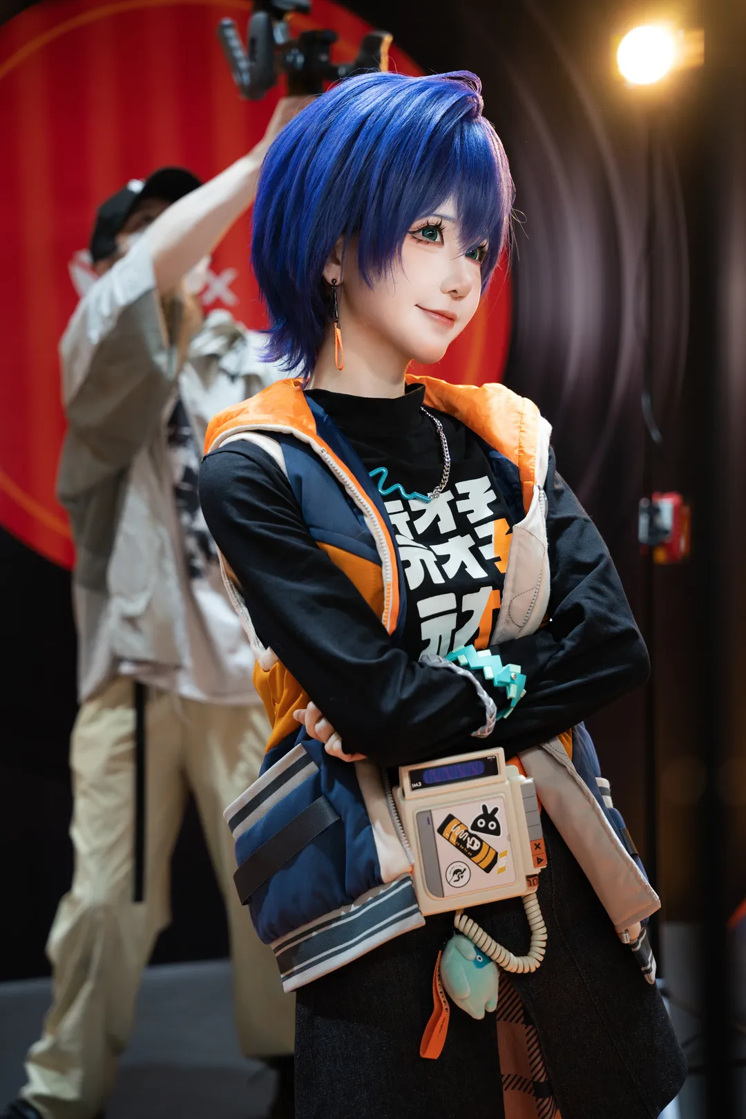【亚瑟王cos】Fate与绝区零ChinaJoy现场，多套造型连轴转 - 第 1 张