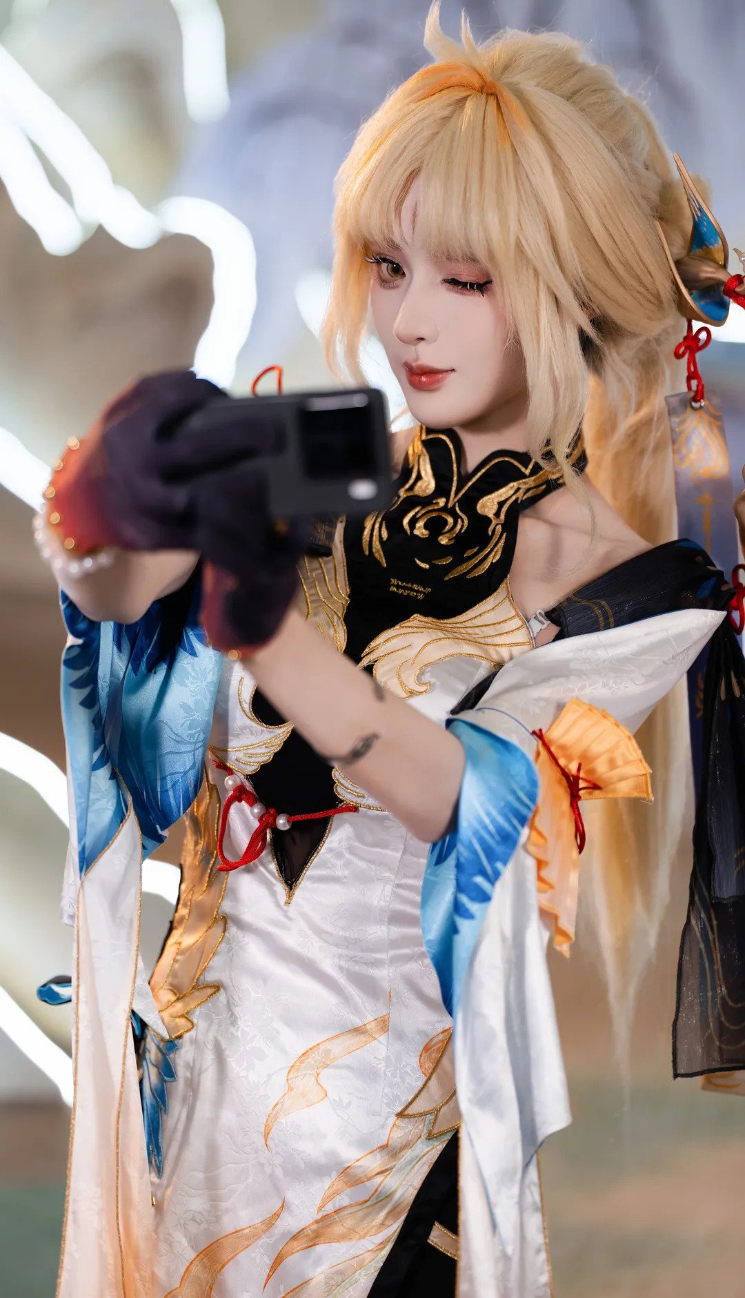 【穗穗cos】鸣潮里的国风旗袍与拍摄细节分享 - 第 3 张