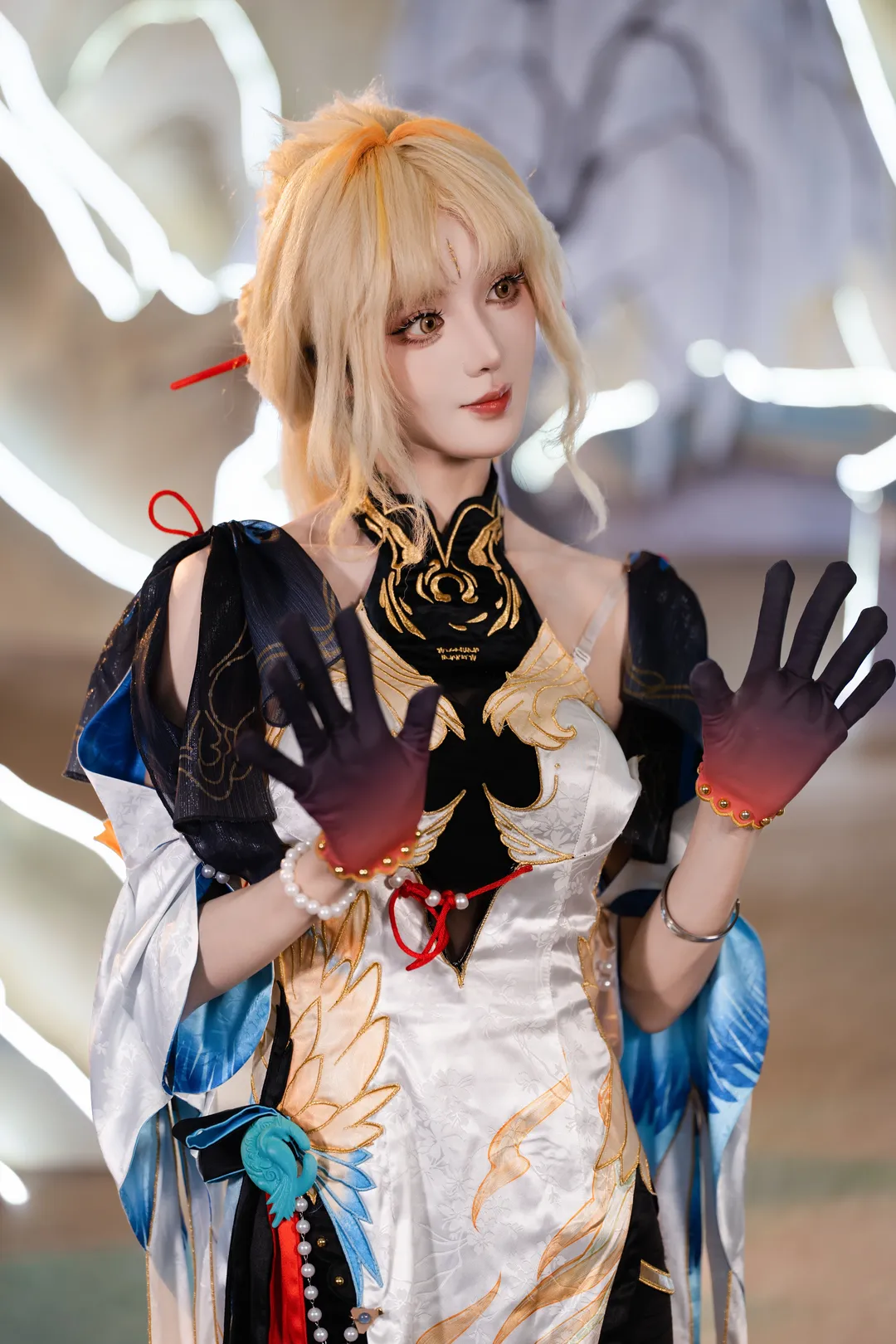 【穗穗cos】鸣潮里的国风旗袍与拍摄细节分享 - 第 4 张