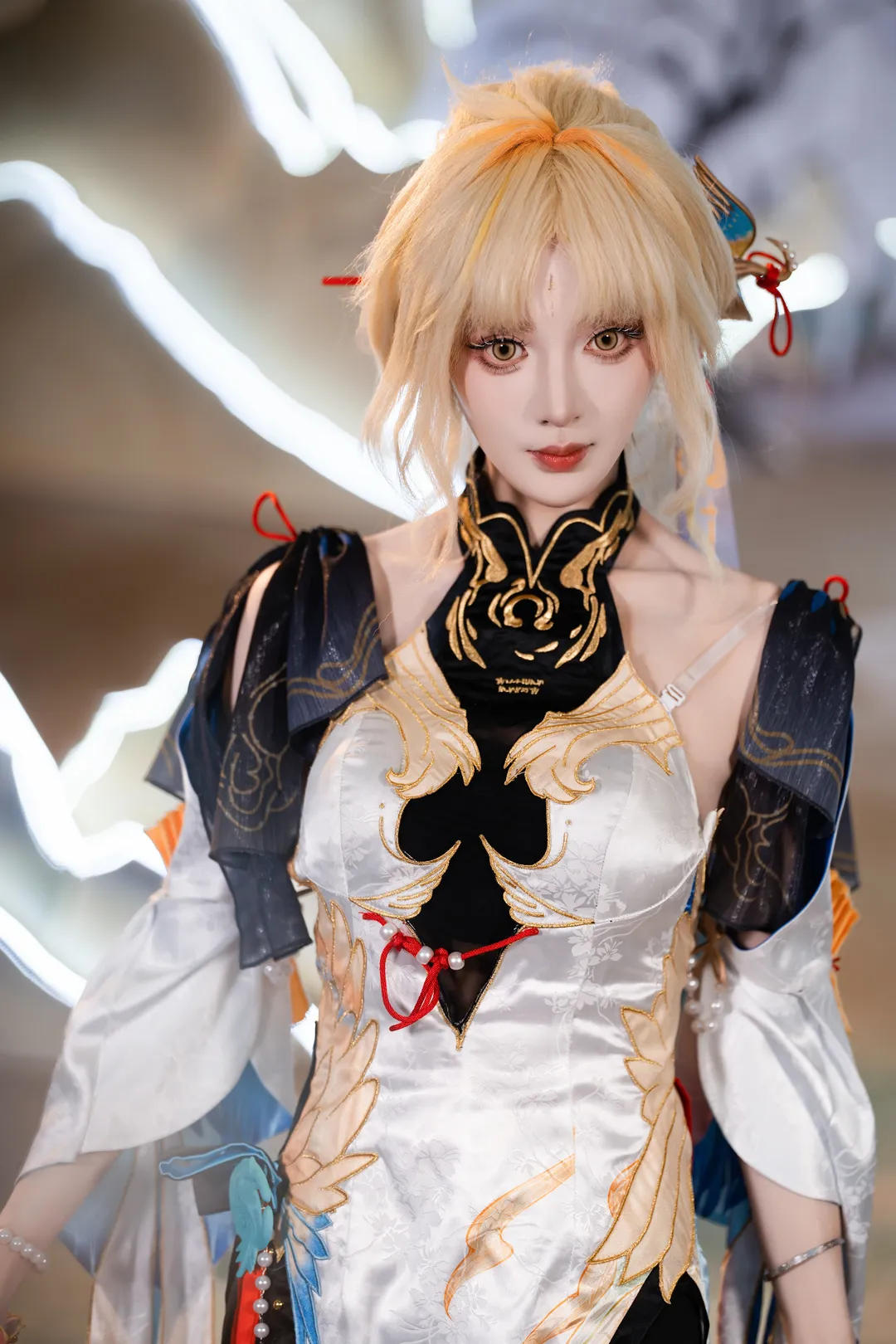 【穗穗cos】鸣潮里的国风旗袍与拍摄细节分享 - 第 7 张