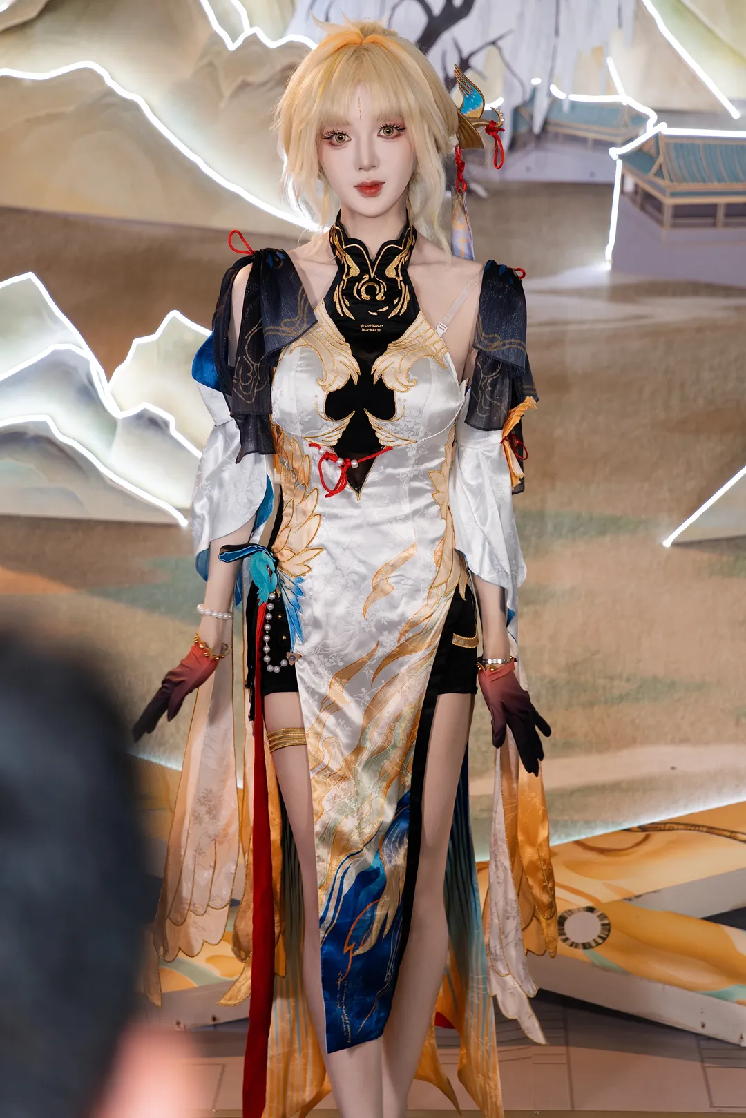【穗穗cos】鸣潮里的国风旗袍与拍摄细节分享 - 第 8 张