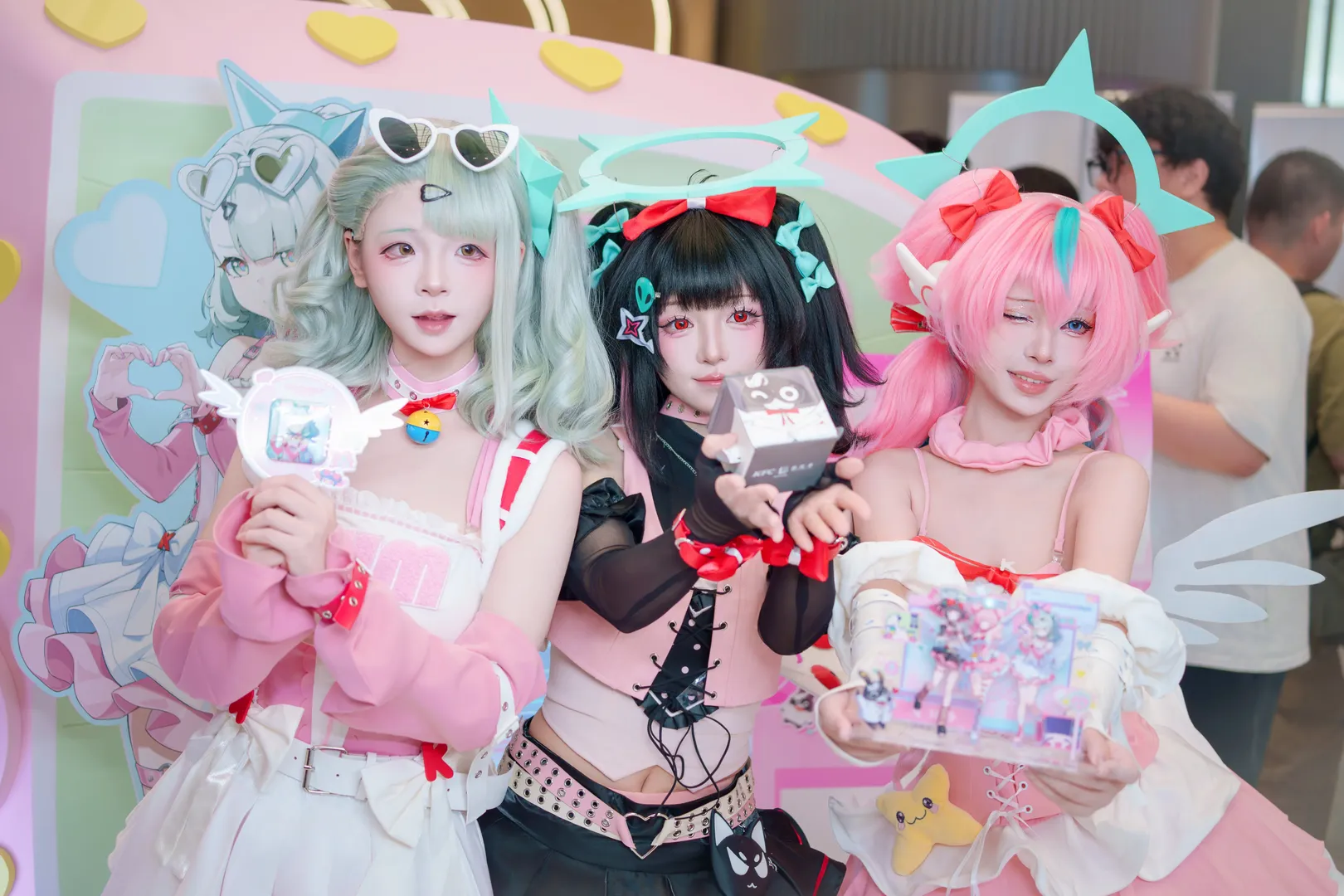 【爱芮cos】绝区零x肯德基快闪！和千夏南宫羽的可爱日常 - 第 4 张