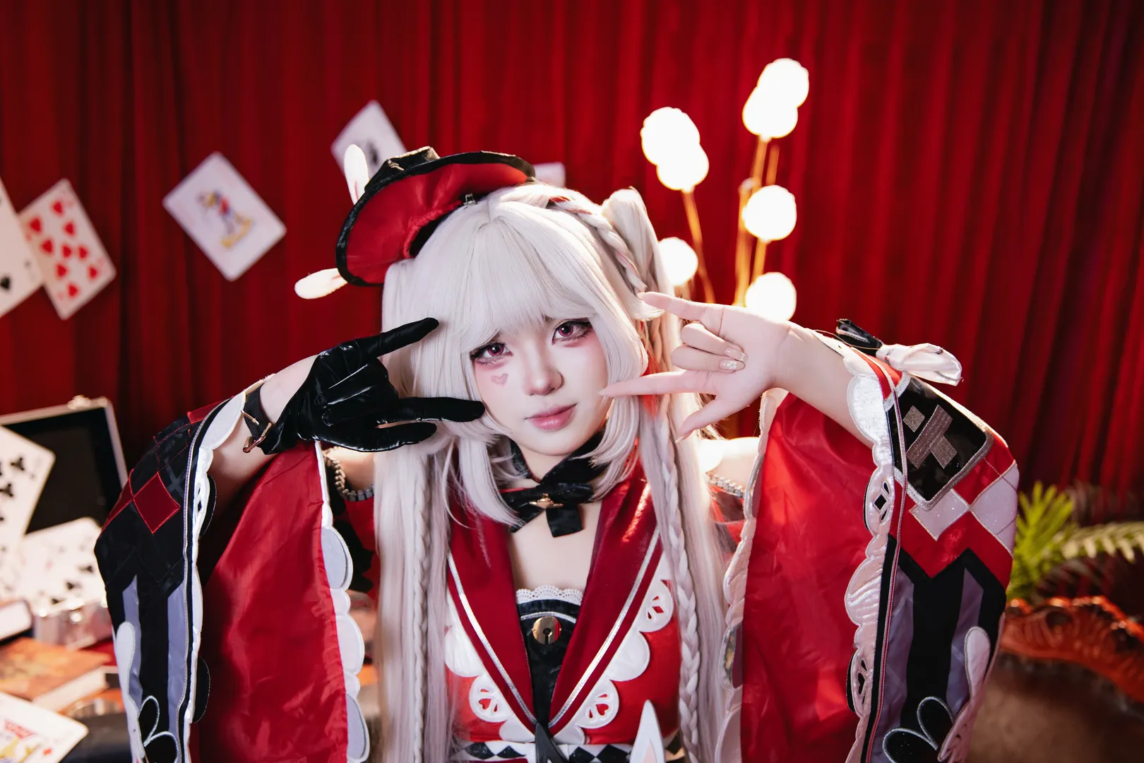 【火花cos】崩坏星穹铁道，红幕布下的兔耳魔术师
