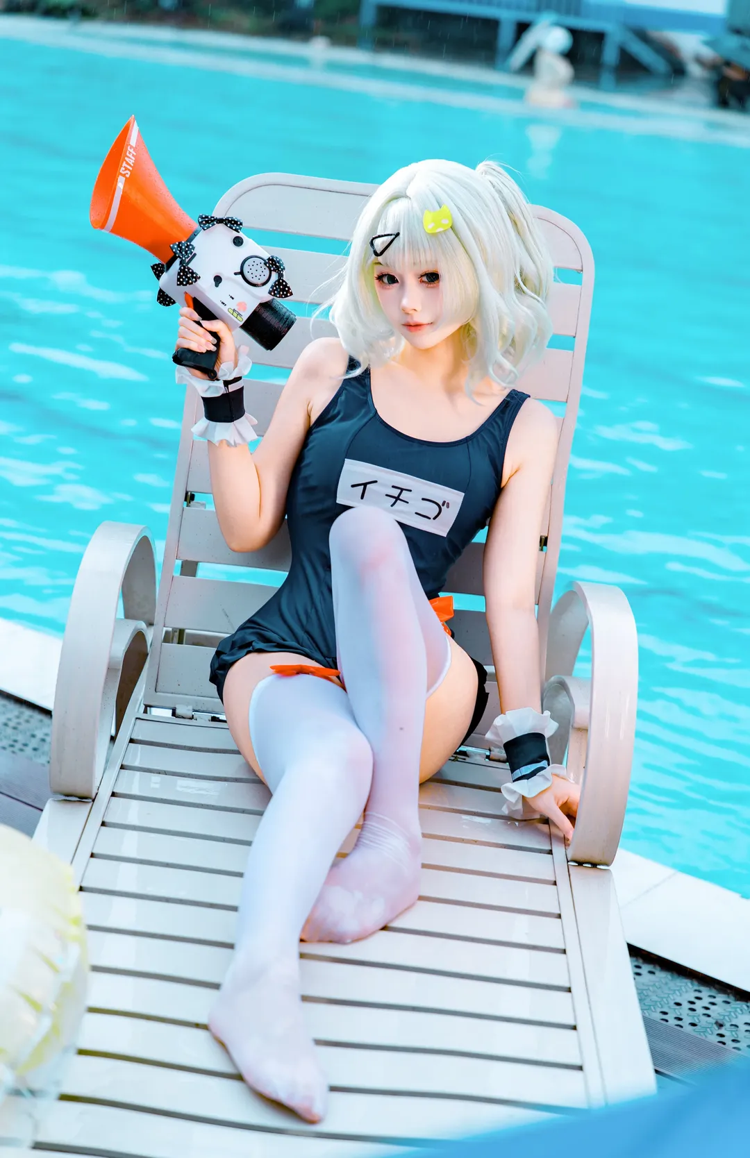 【千夏cos】絕區零千夏泳裝，泳池邊的清涼一夏 - 第 2 張