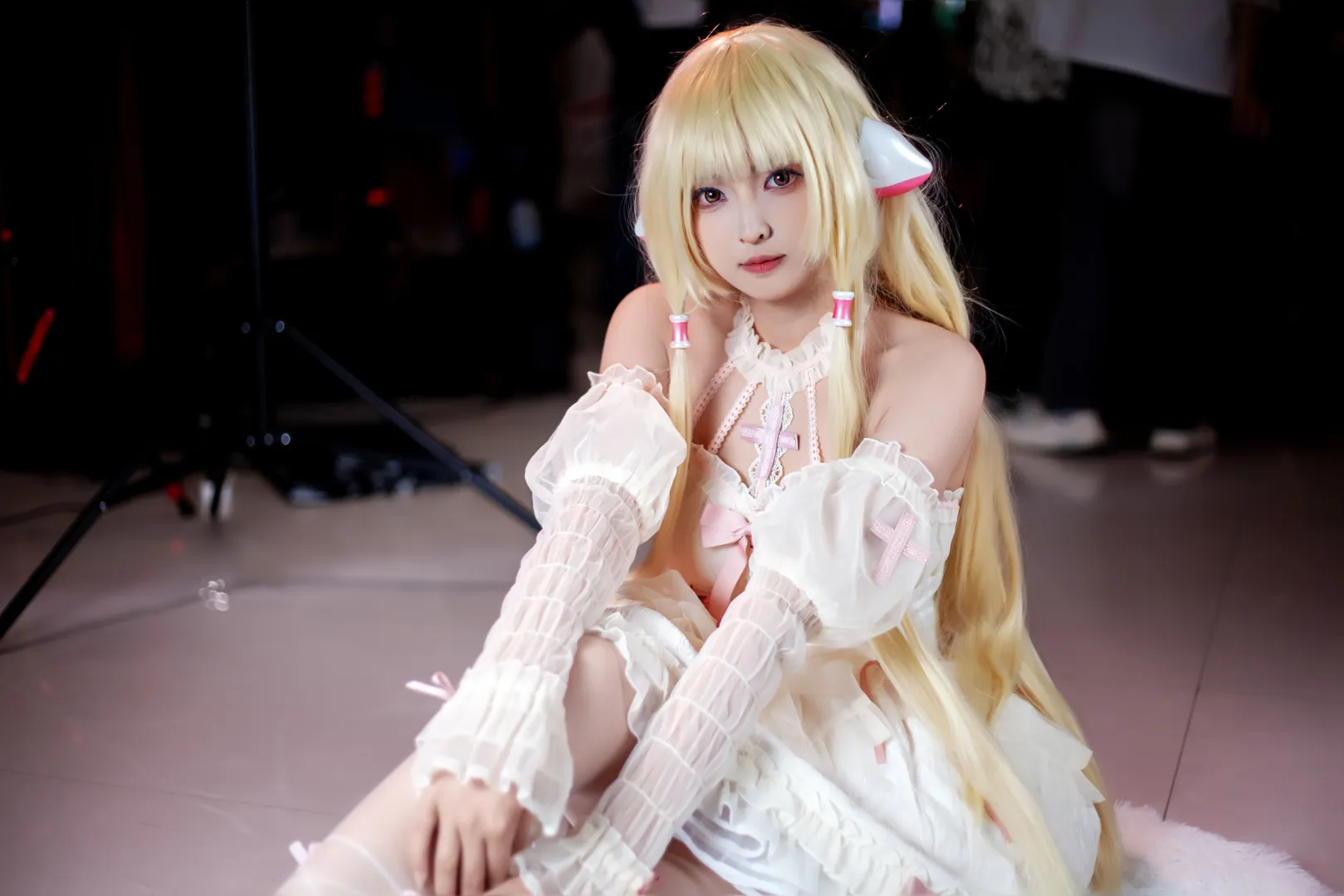 【小叽cos】人型电脑天使心 童年女神还原
