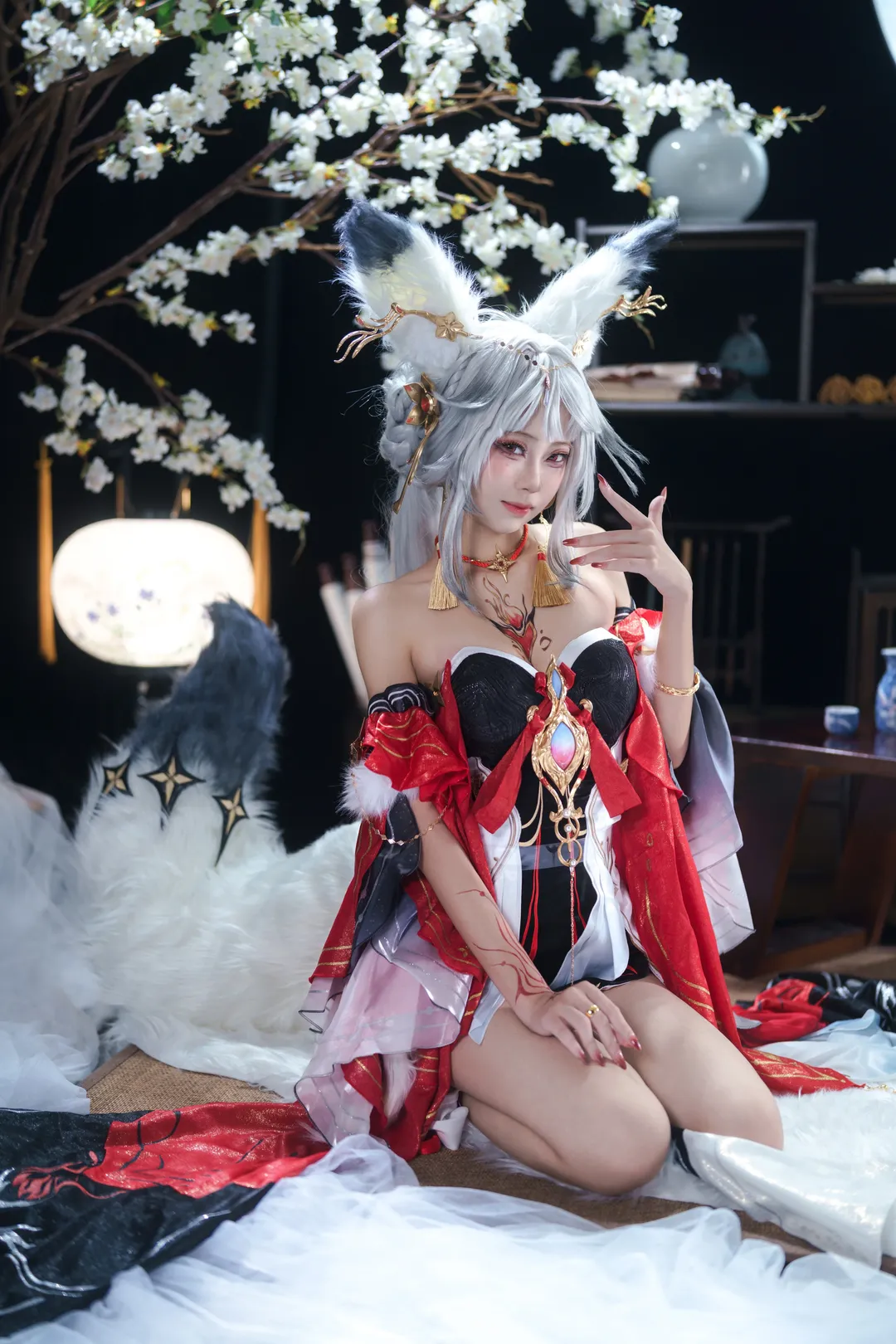 【心月狐cos】鳴潮心月狐：明月之下的國風狐影 - 第 1 張