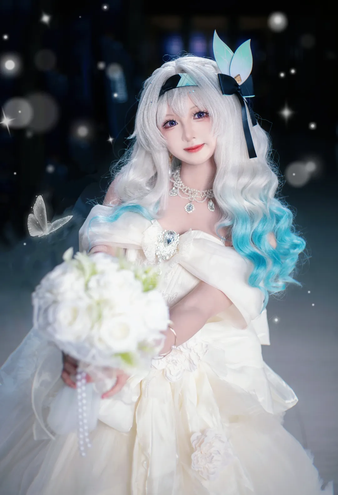 【流萤cos】崩坏星穹铁道：私设婚纱拍摄记录 - 第 1 张